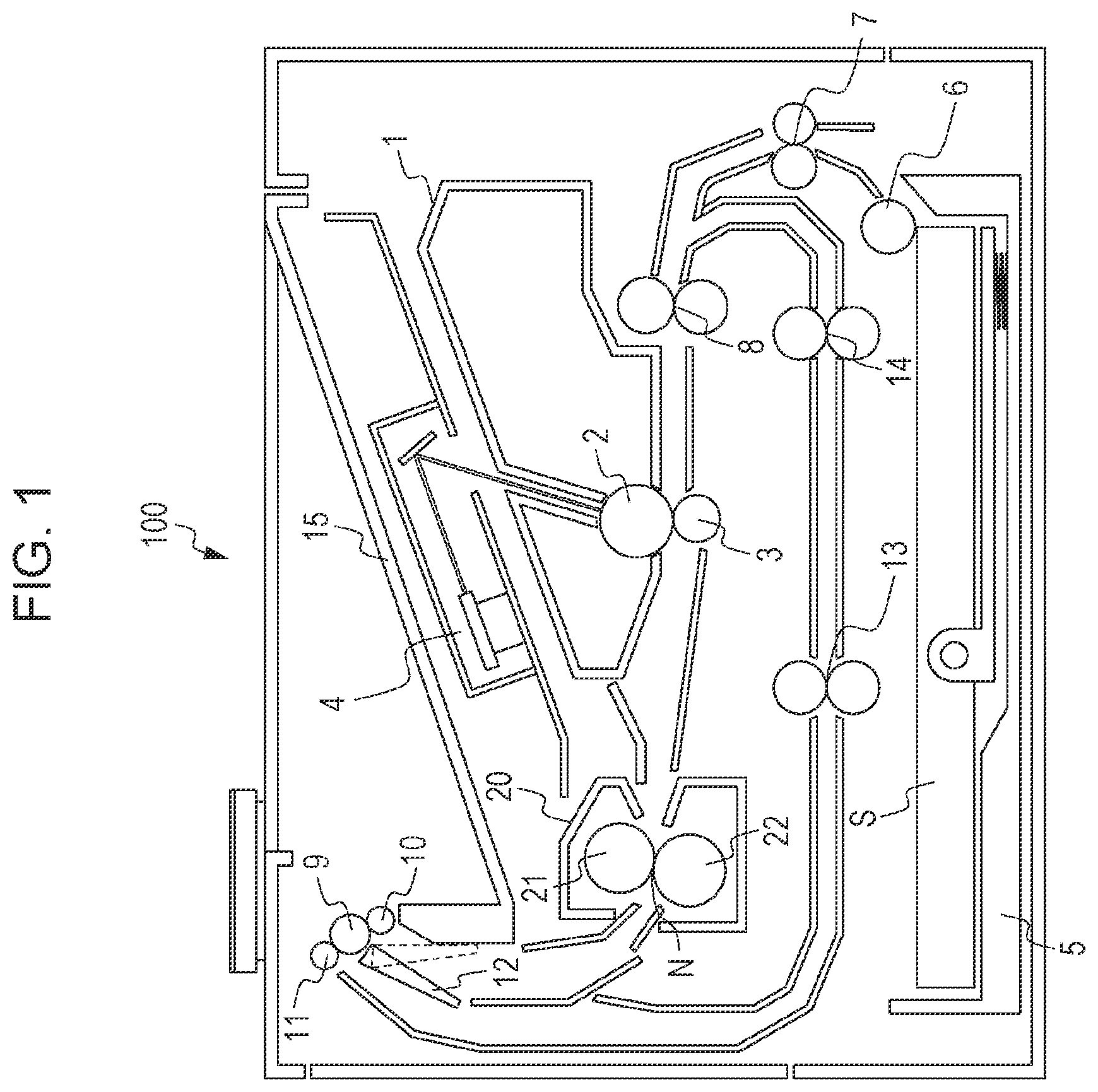 Patent US12455519 — Fixing device — Figure 1