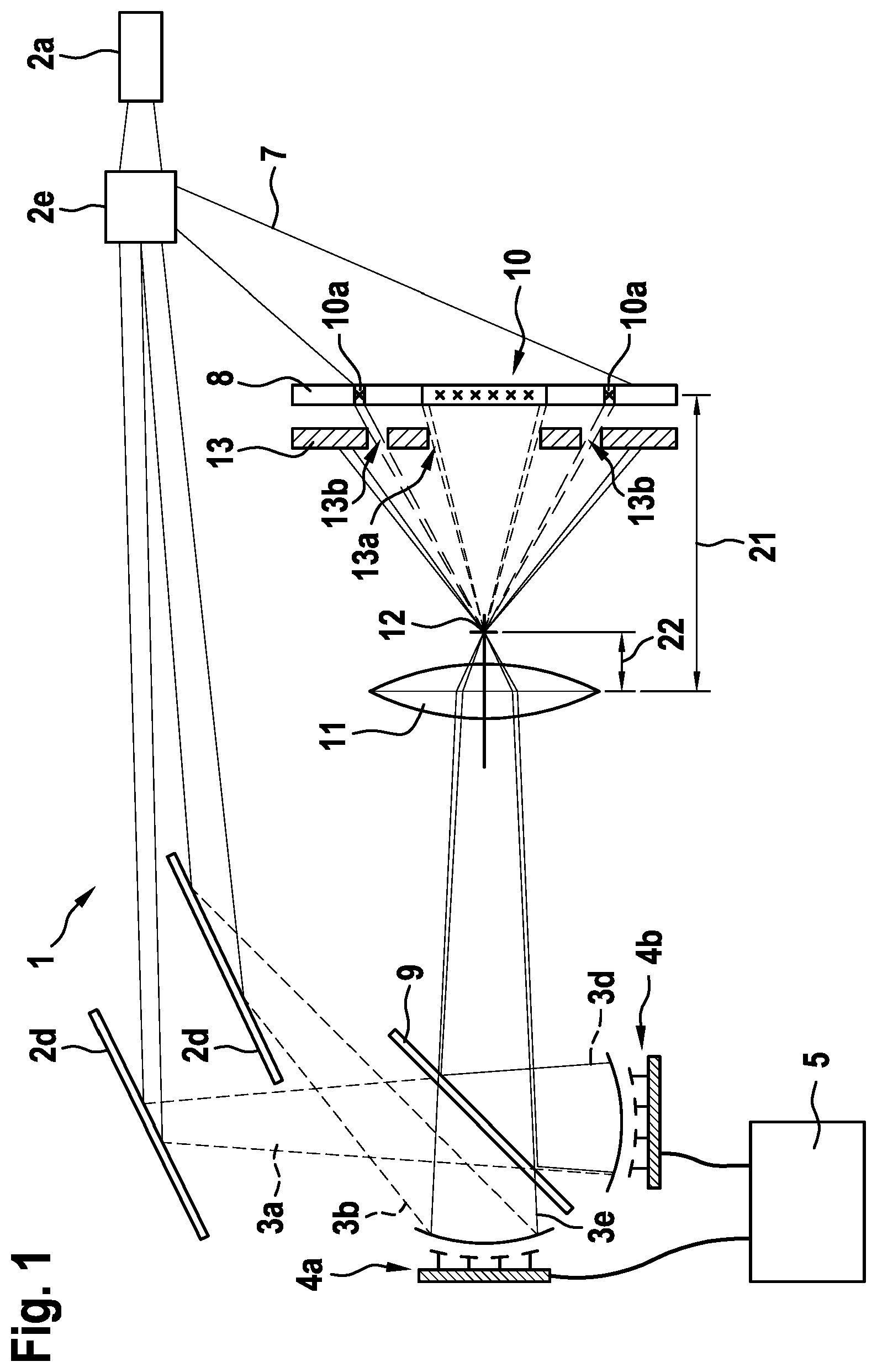 Patent US12455532 — Device and method for manufacturing holographic optical elements — Figure 1