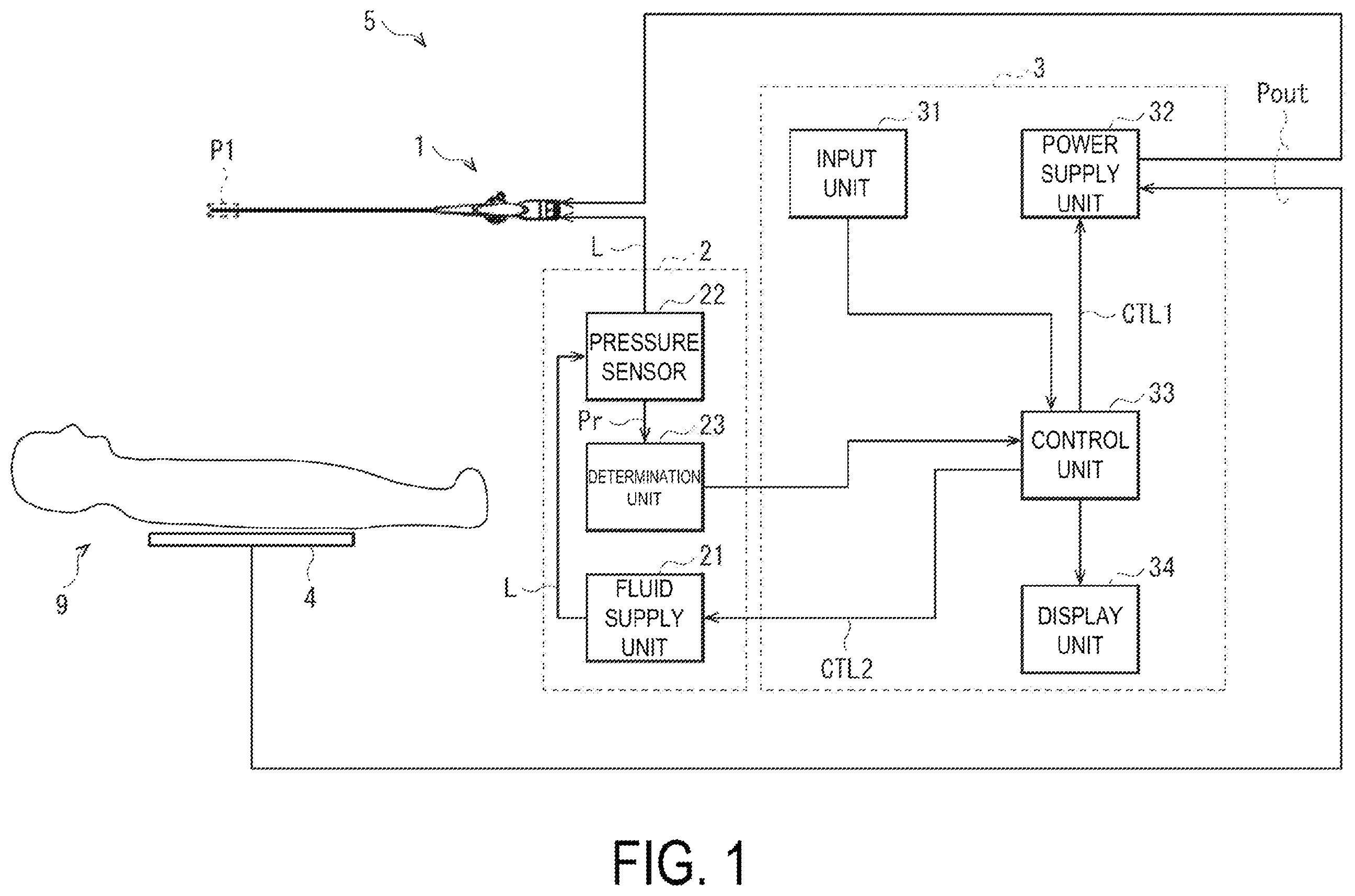 Patent US12455580 — Electromedical device control system and method of controlling electromedical device system — Figure 1