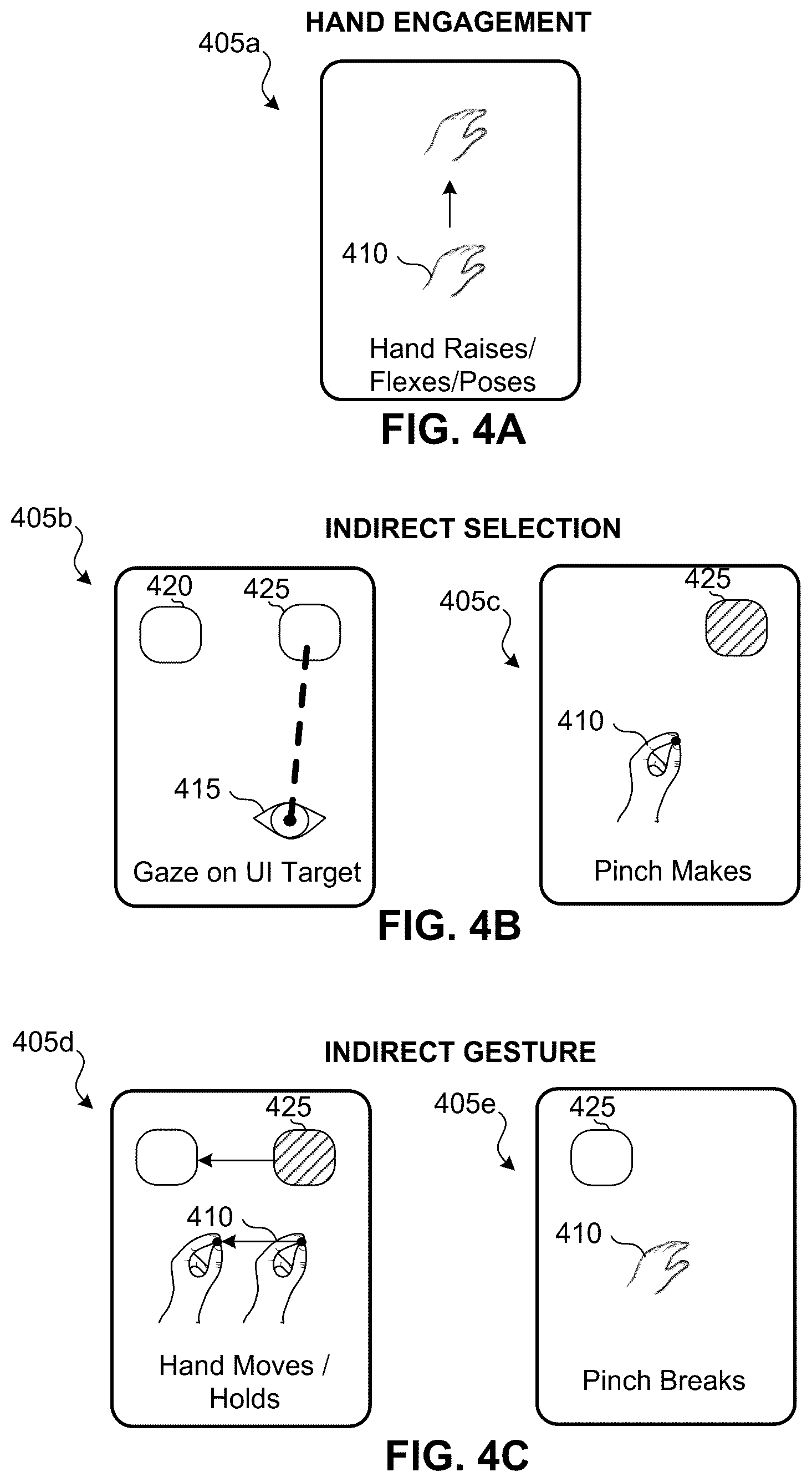 Patent US12455621 Figure 3 – Optimizations in associating user gaze with user interface elements