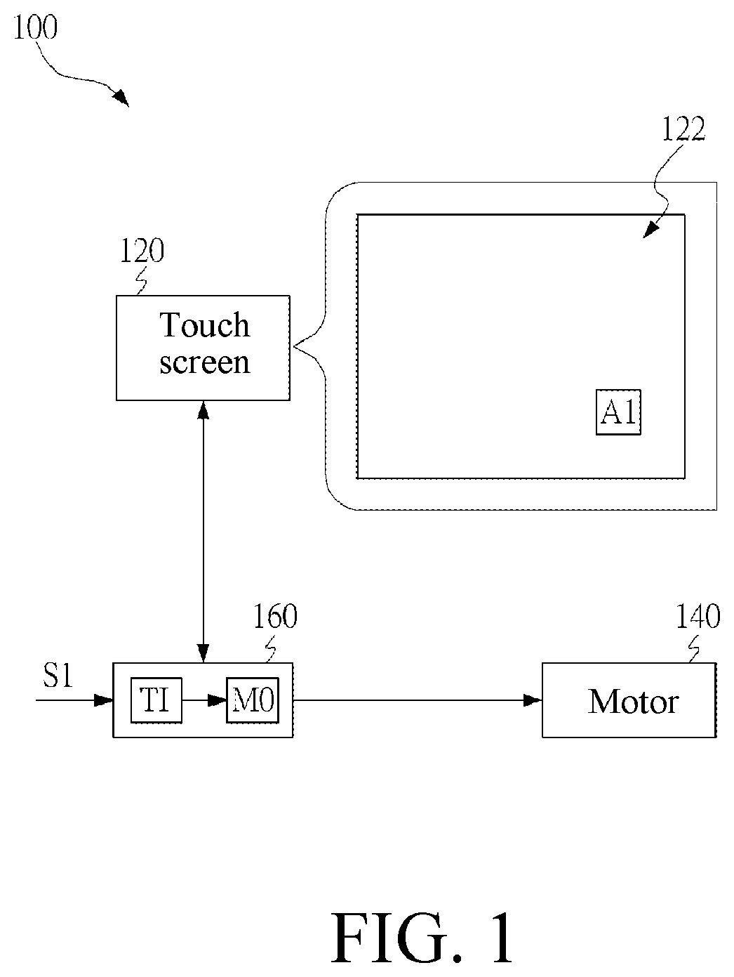 Patent US12455627 Figure 1 – Vibration control method for electronic device