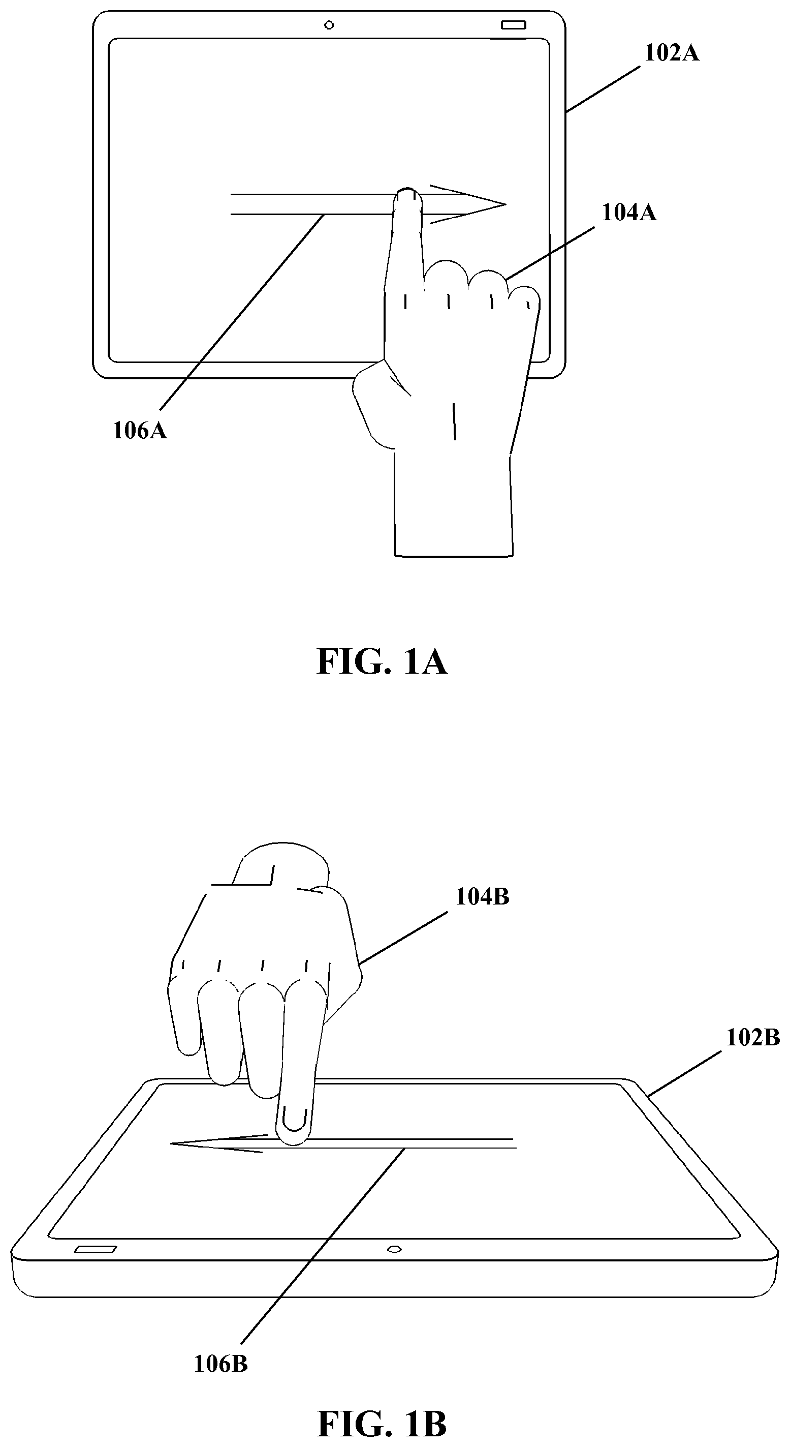 Patent US12455633 Figure 1 – Method and apparatus for applying free space input for surface constrained control