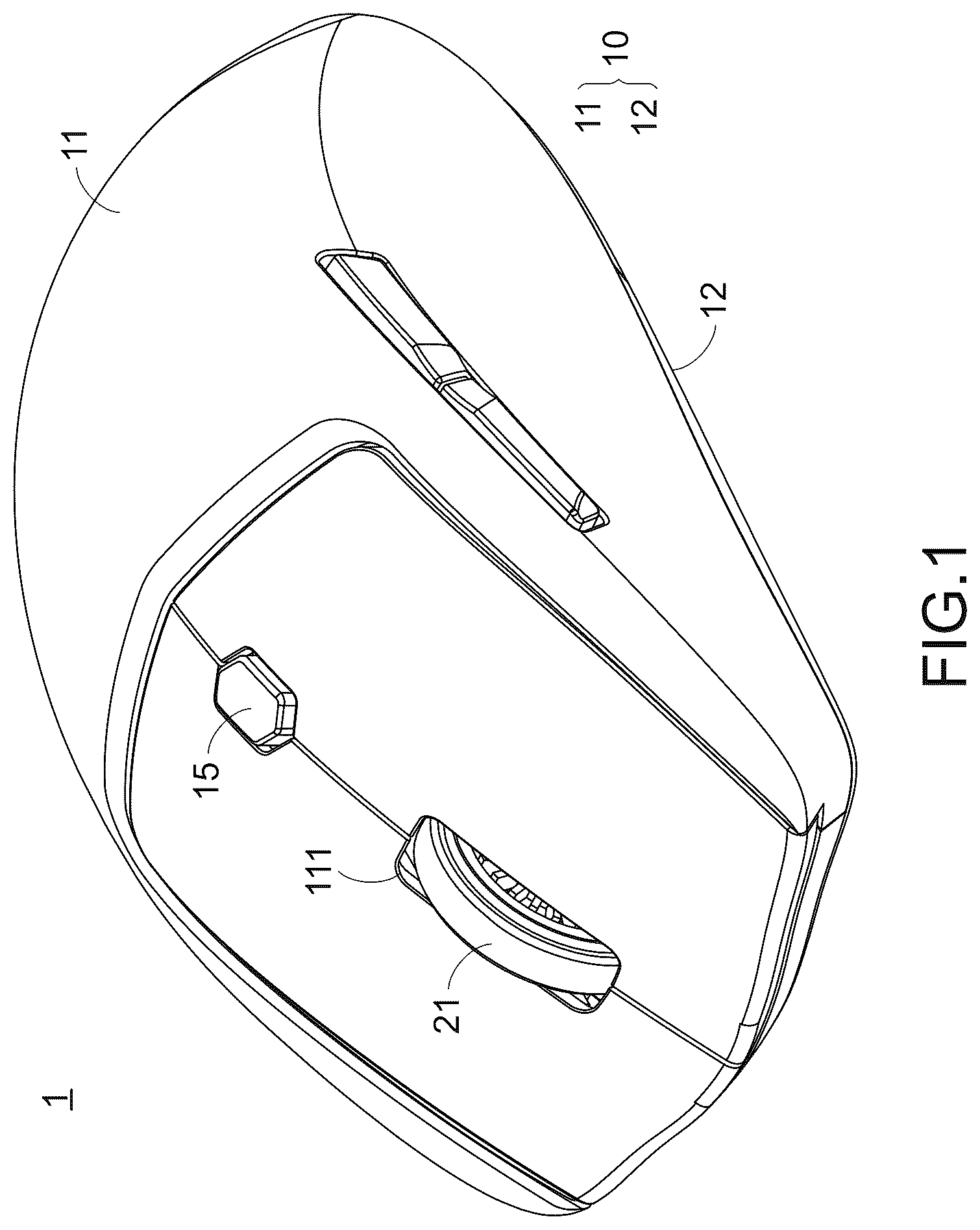 Patent US12455638 — Roller module — Figure 1