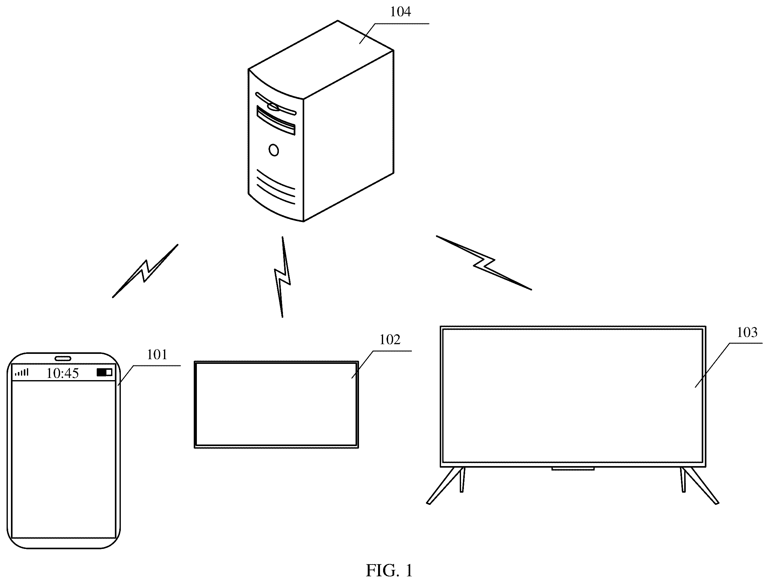 Patent US12455672 Figure 1 – Interaction method for cross-device task processing, electronic device, and storage medium