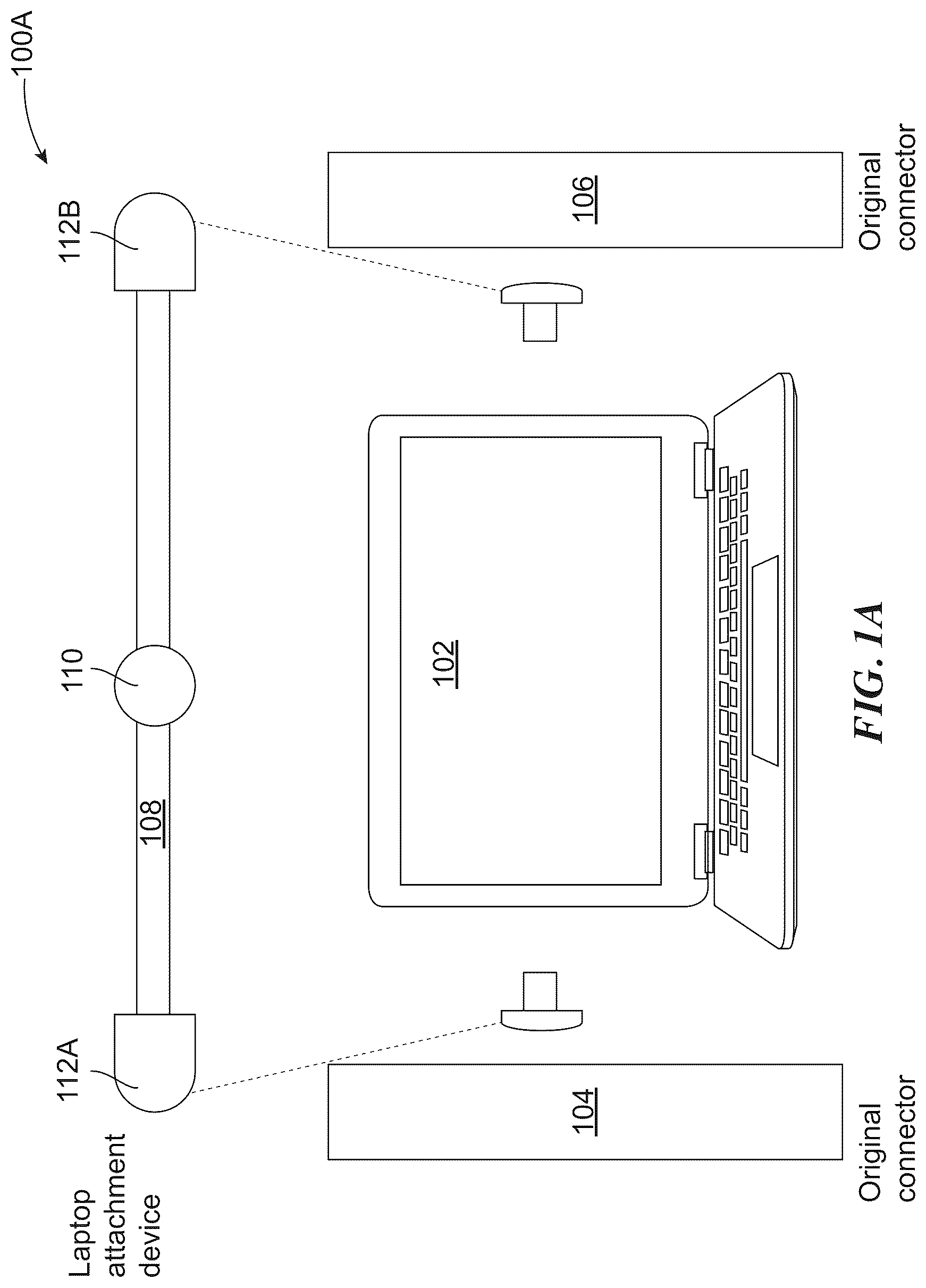 Patent US12455714 — Panoramic modular display systems and devices — Figure 1