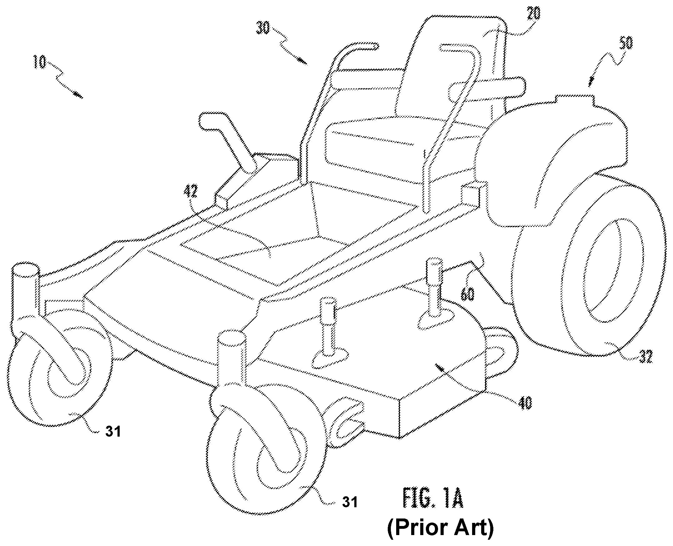 Patent US12457922 — Lawn care vehicle with heads up mower controls — Figure 1