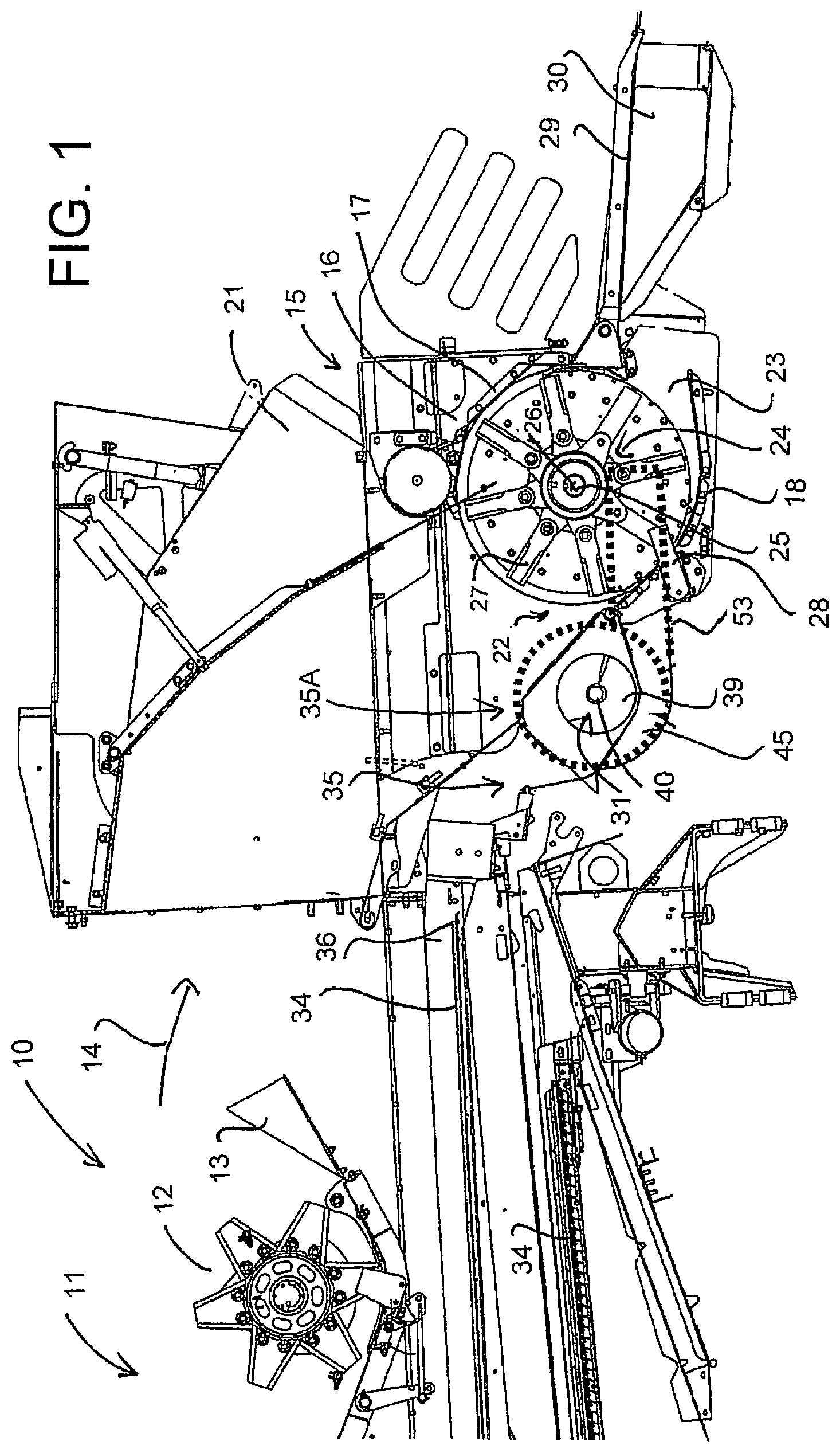 Patent US12457940 — Weed seed destruction — Figure 1
