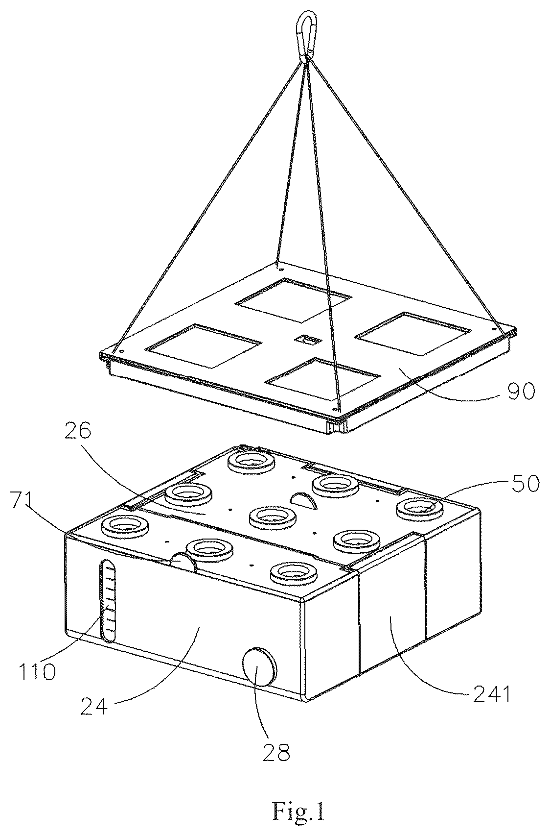 Patent US12457949 — Planting machine — Figure 1