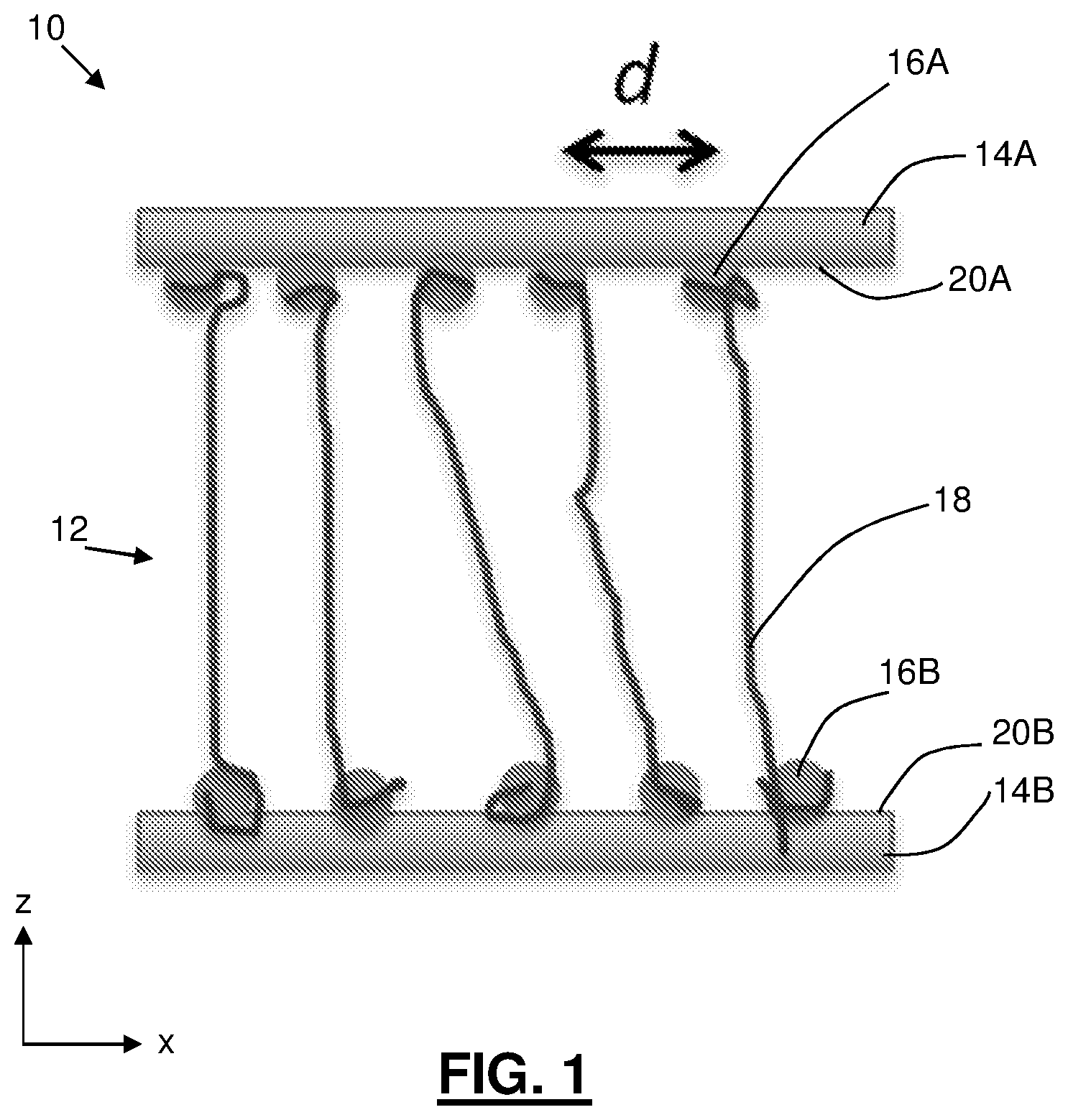 Patent US12460135 — System comprising a nematic liquid crystal and an interface — Figure 1