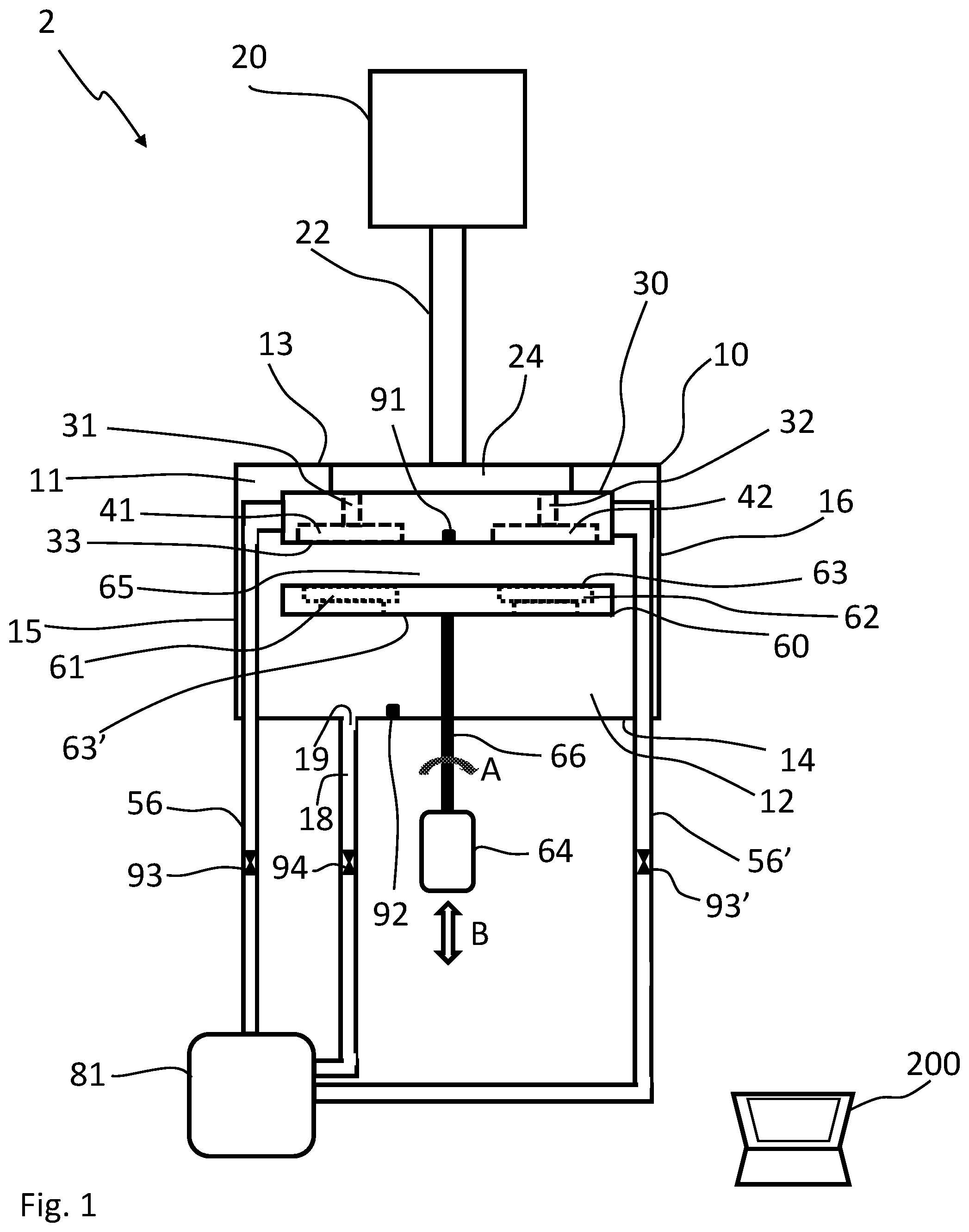 Patent US12460292 Figure 1 – Atomic layer deposition apparatus and a method