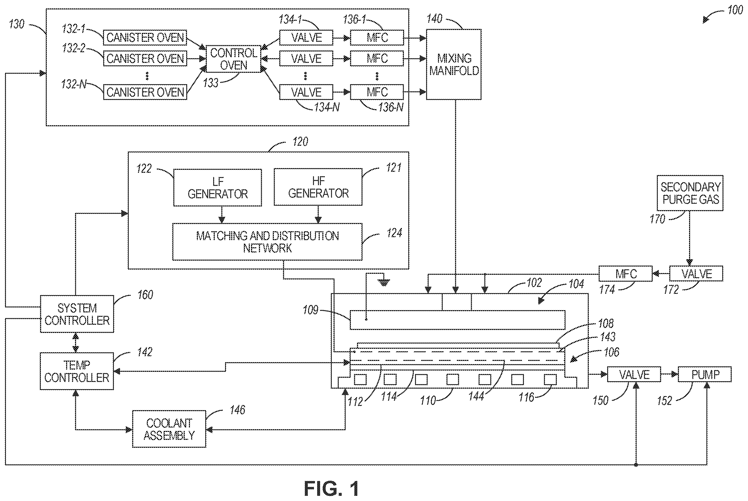 Patent US12460294 — Heater design solutions for chemical delivery systems — Figure 1