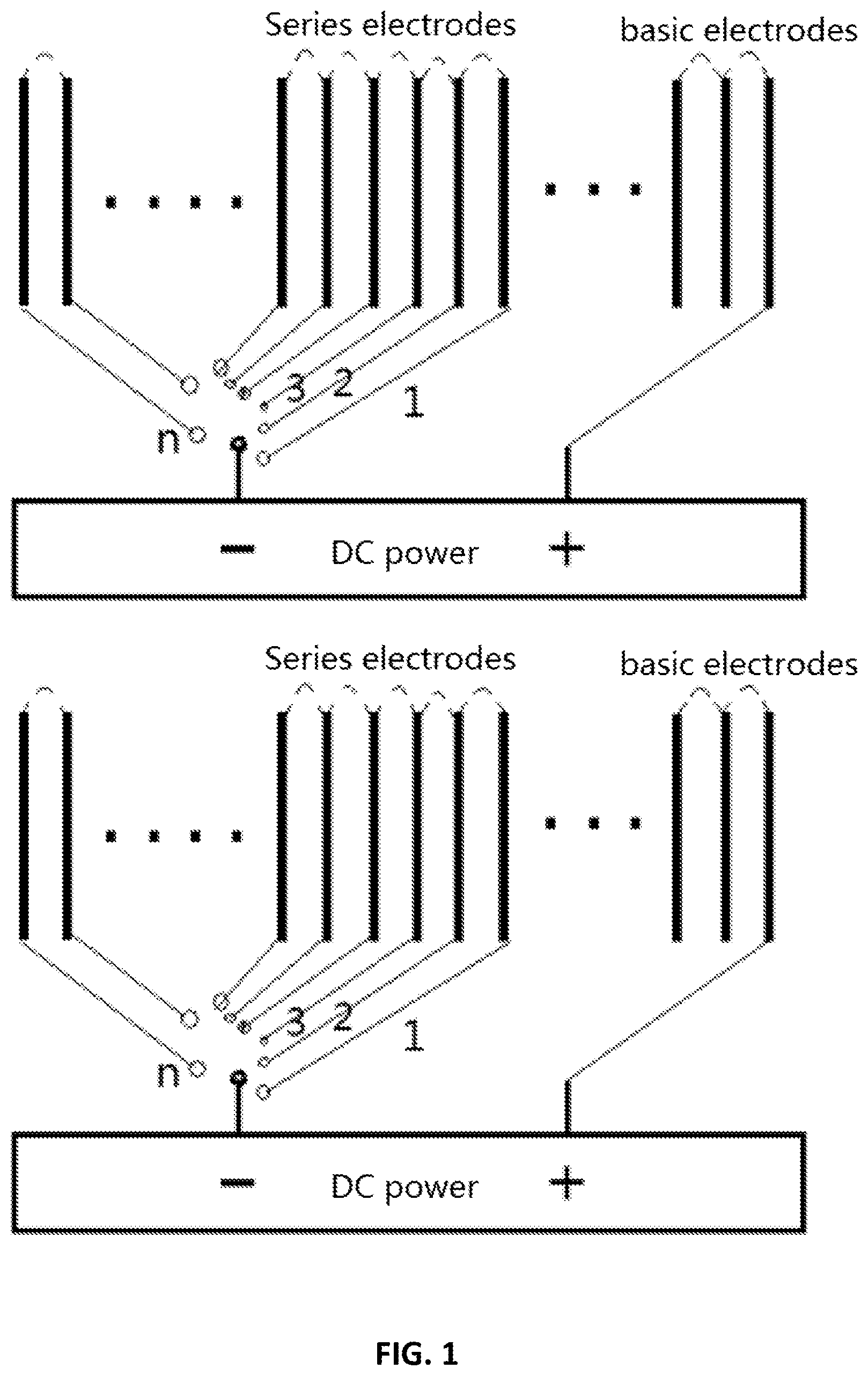 Patent US12460307 Figure 1 – Off-grid electrolysis control method and device thereof independent of grid