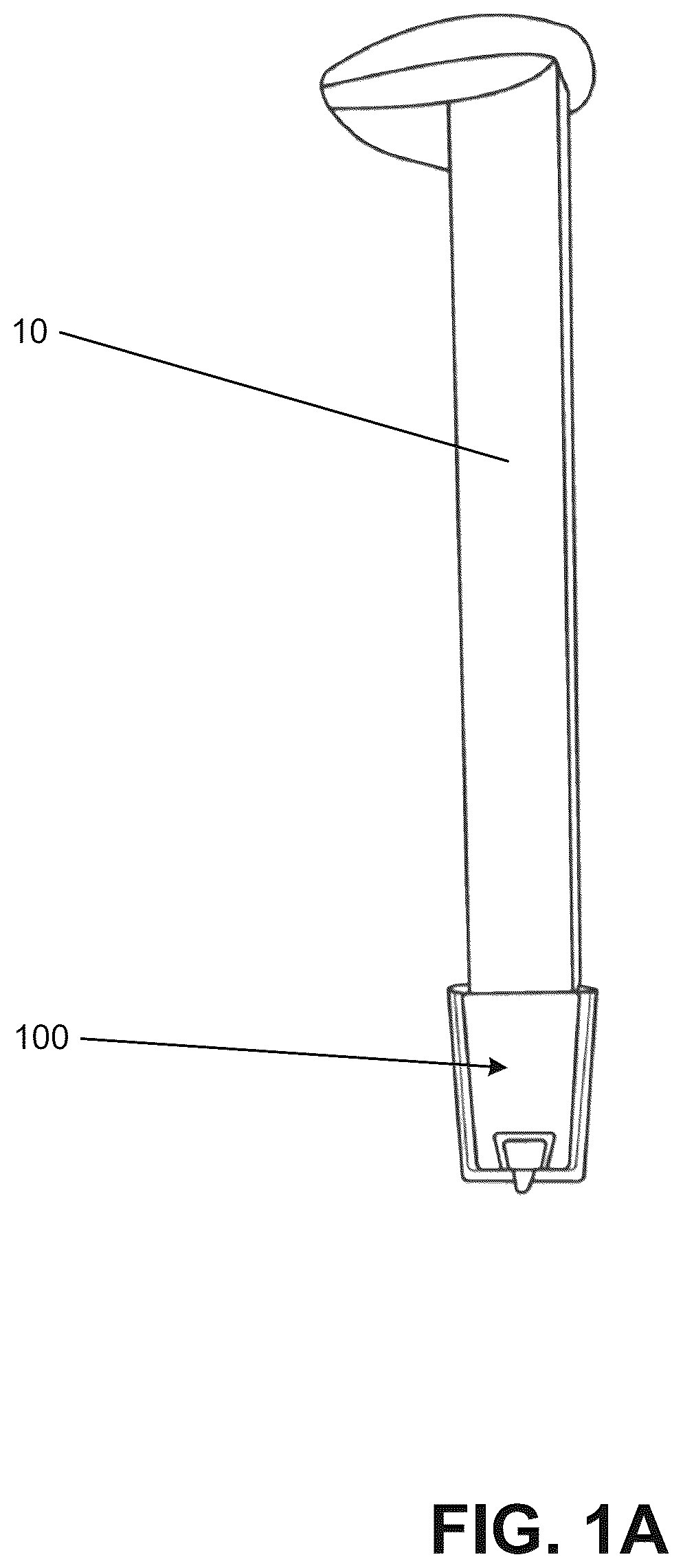 Patent US12460355 — Railroad spike stabilizer for railroad and construction applications — Figure 1