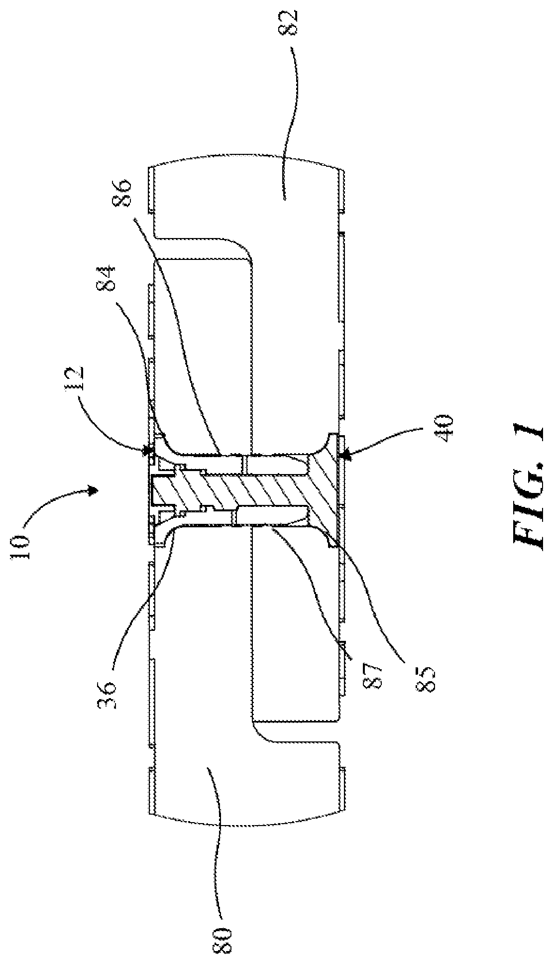 Patent US12460356 Figure 1 – Fastening device system