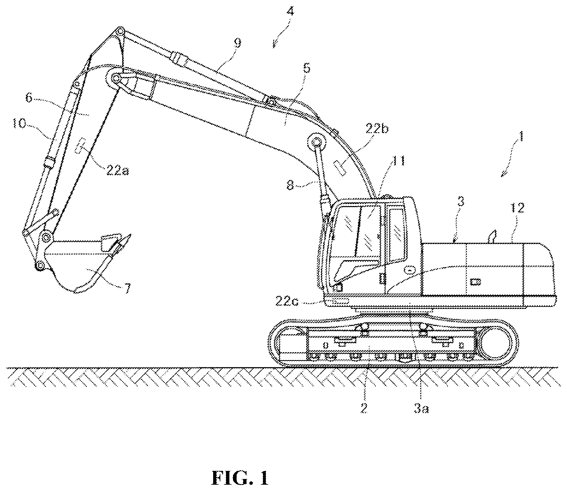 Patent US12460391 — Automatic sensor identification system and identification method in construction machine — Figure 1