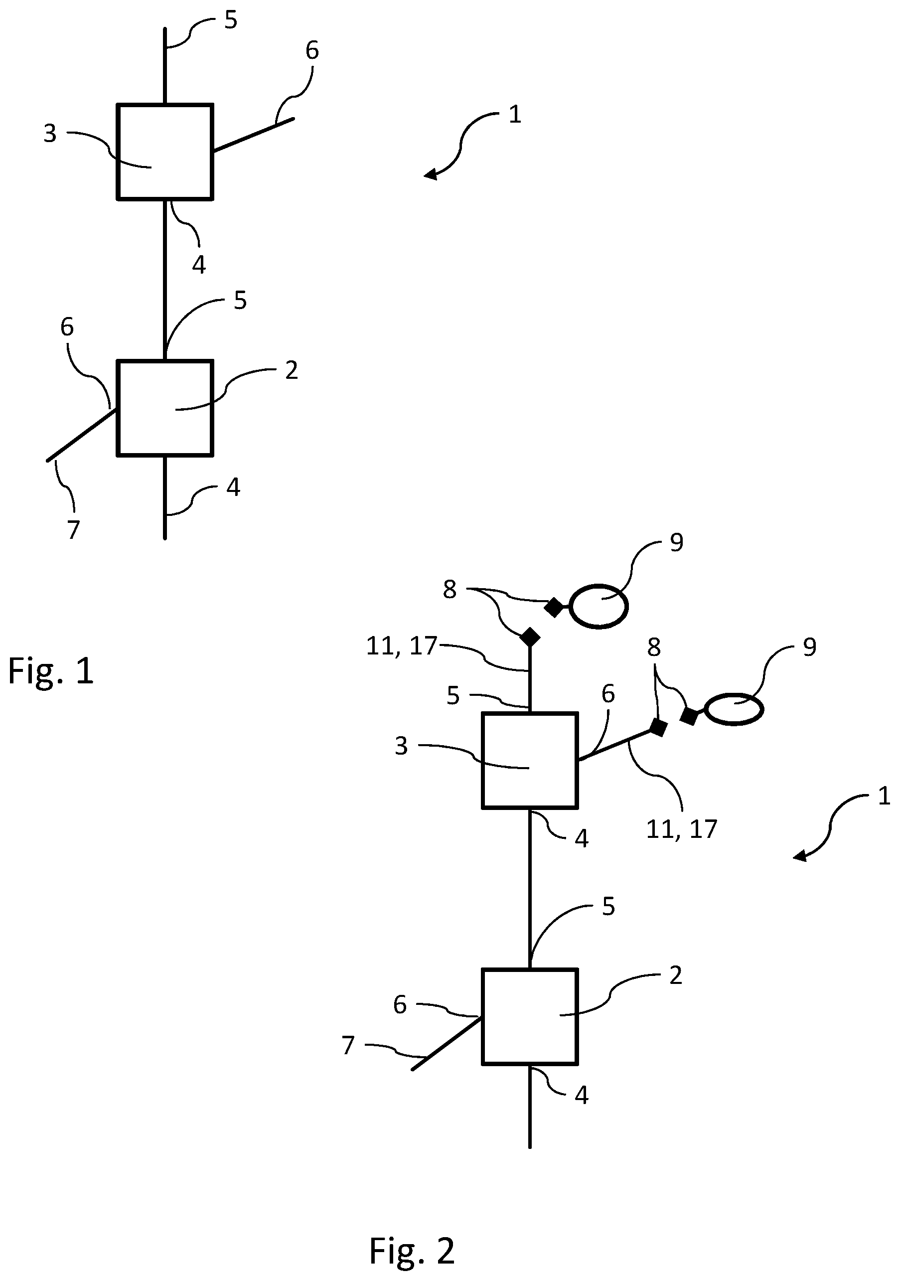 Patent US12460399 — Sanitary arrangement — Figure 1