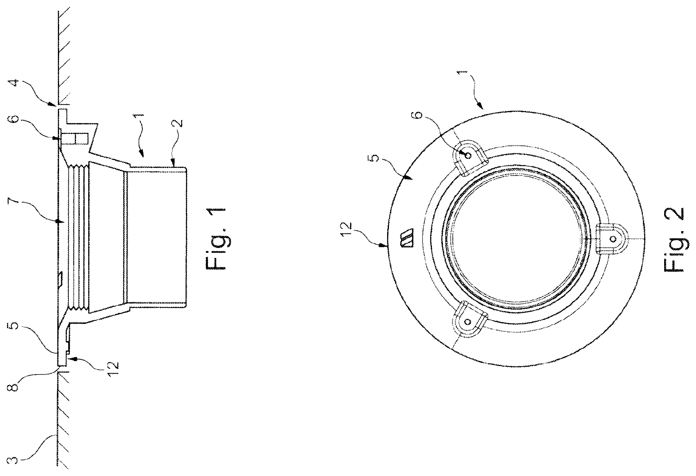 Patent US12460402 — Fast installation cap and drain — Figure 1