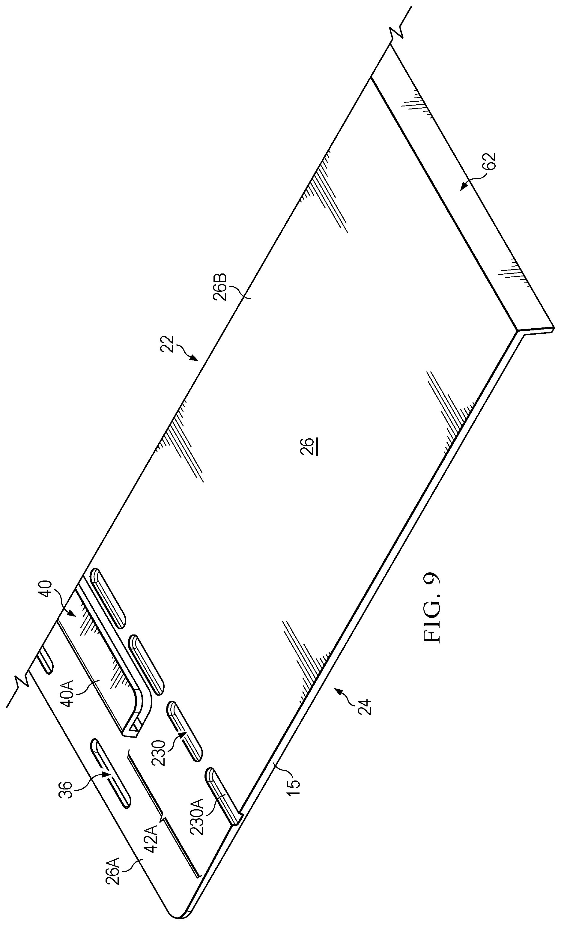 Patent US12460420 Figure 9 – Architectural siding and method of use