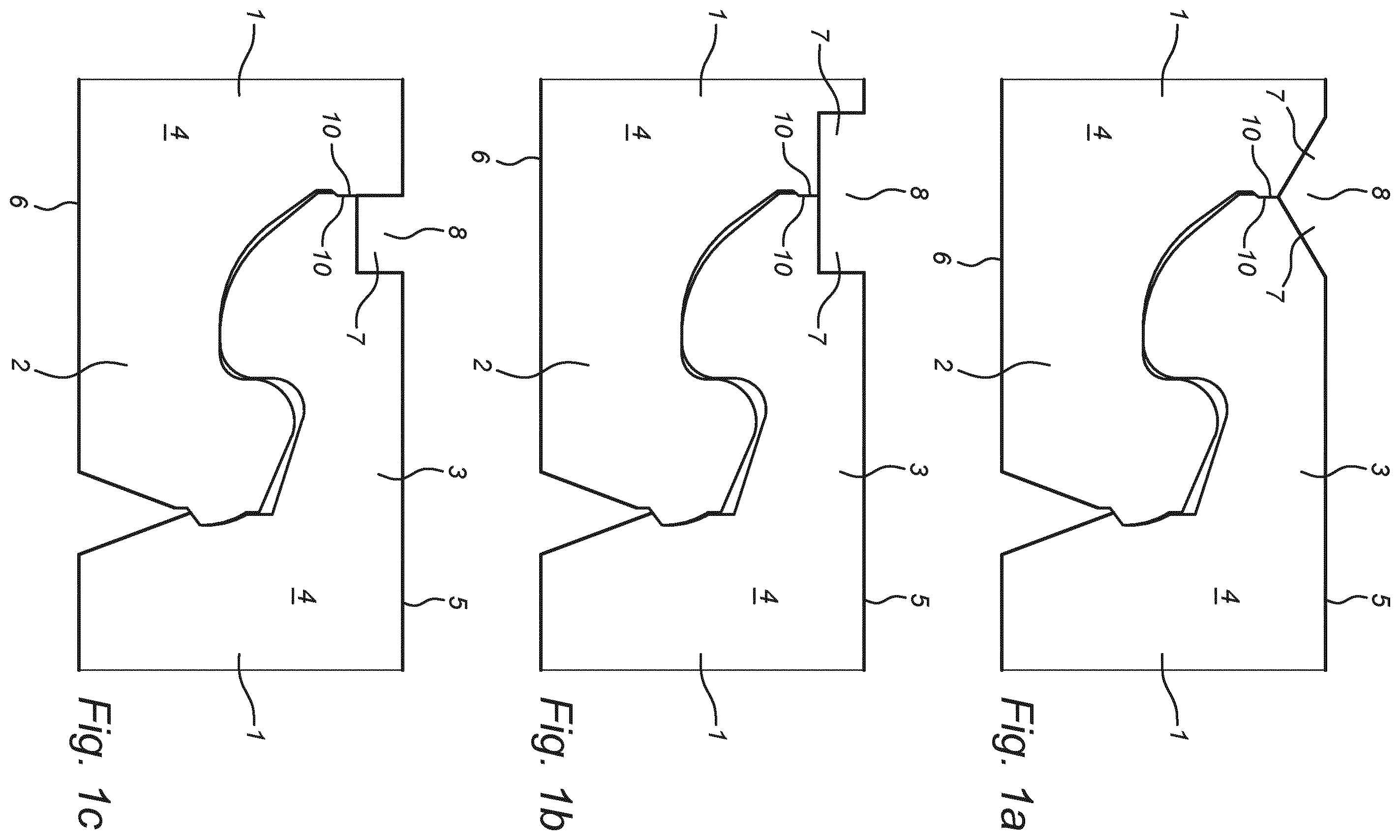 Patent US12460422 — Panel, covering, and method for manufacturing such a panel — Figure 1