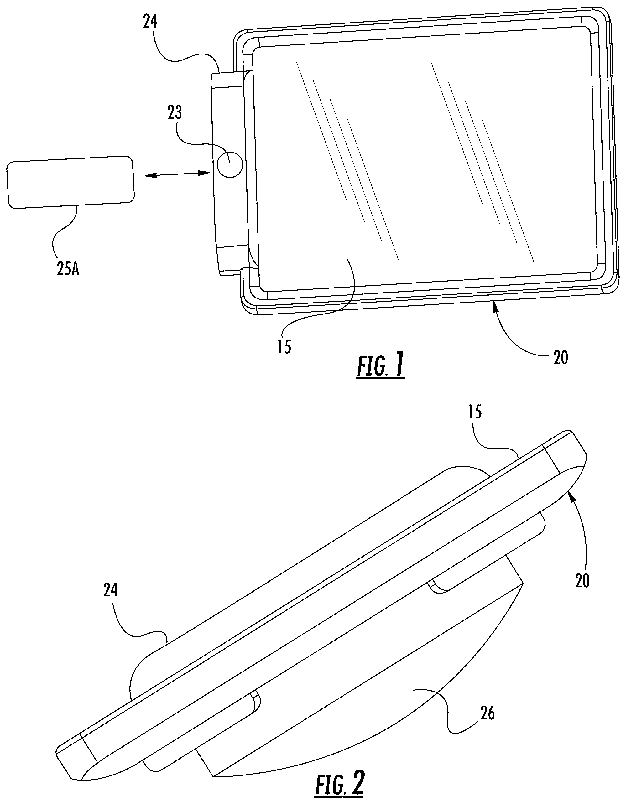 Patent US12460451 — Anti-theft device for portable electronic device — Figure 1
