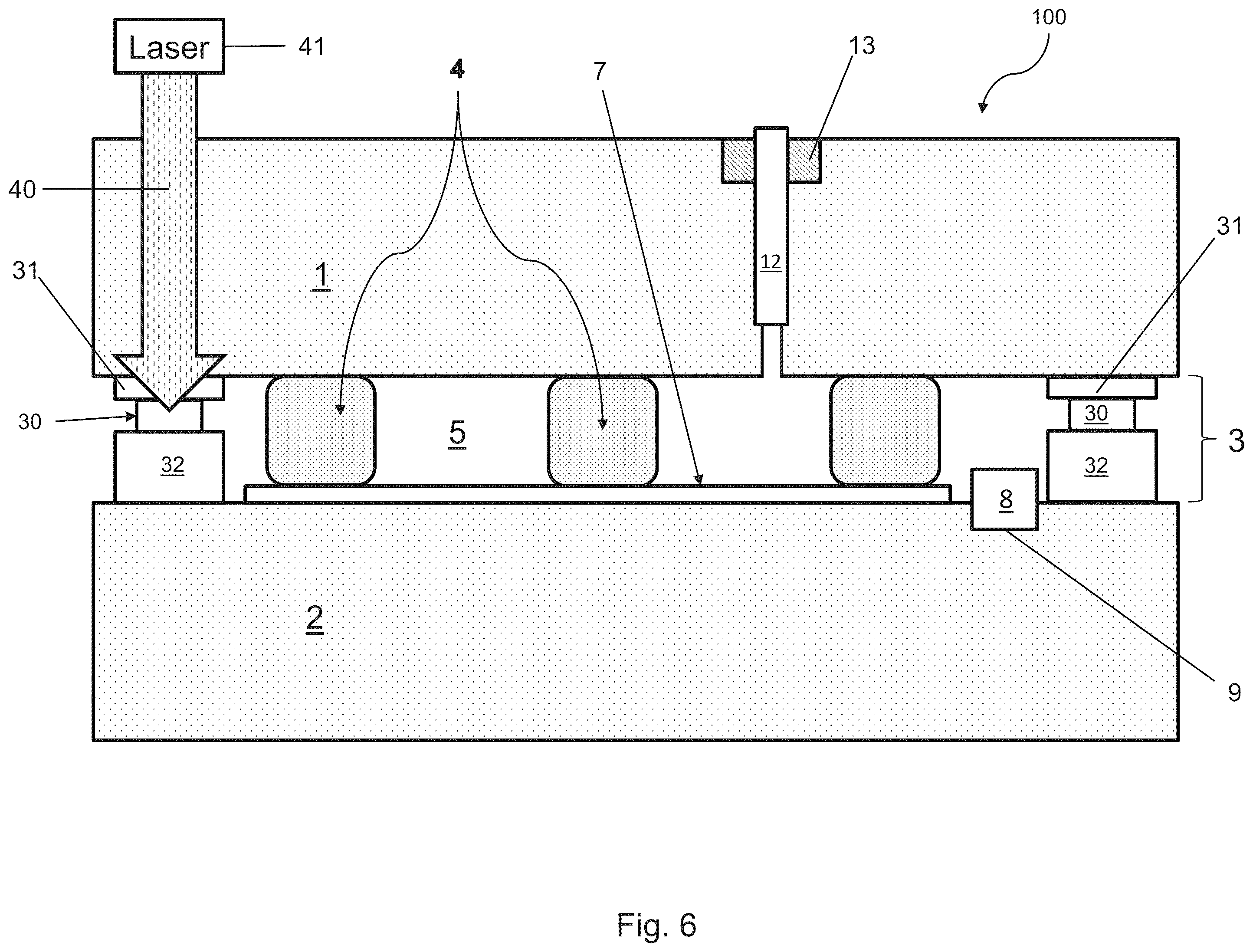 Patent US12460468 Figure 6 – Vacuum insulated panel with edge seal