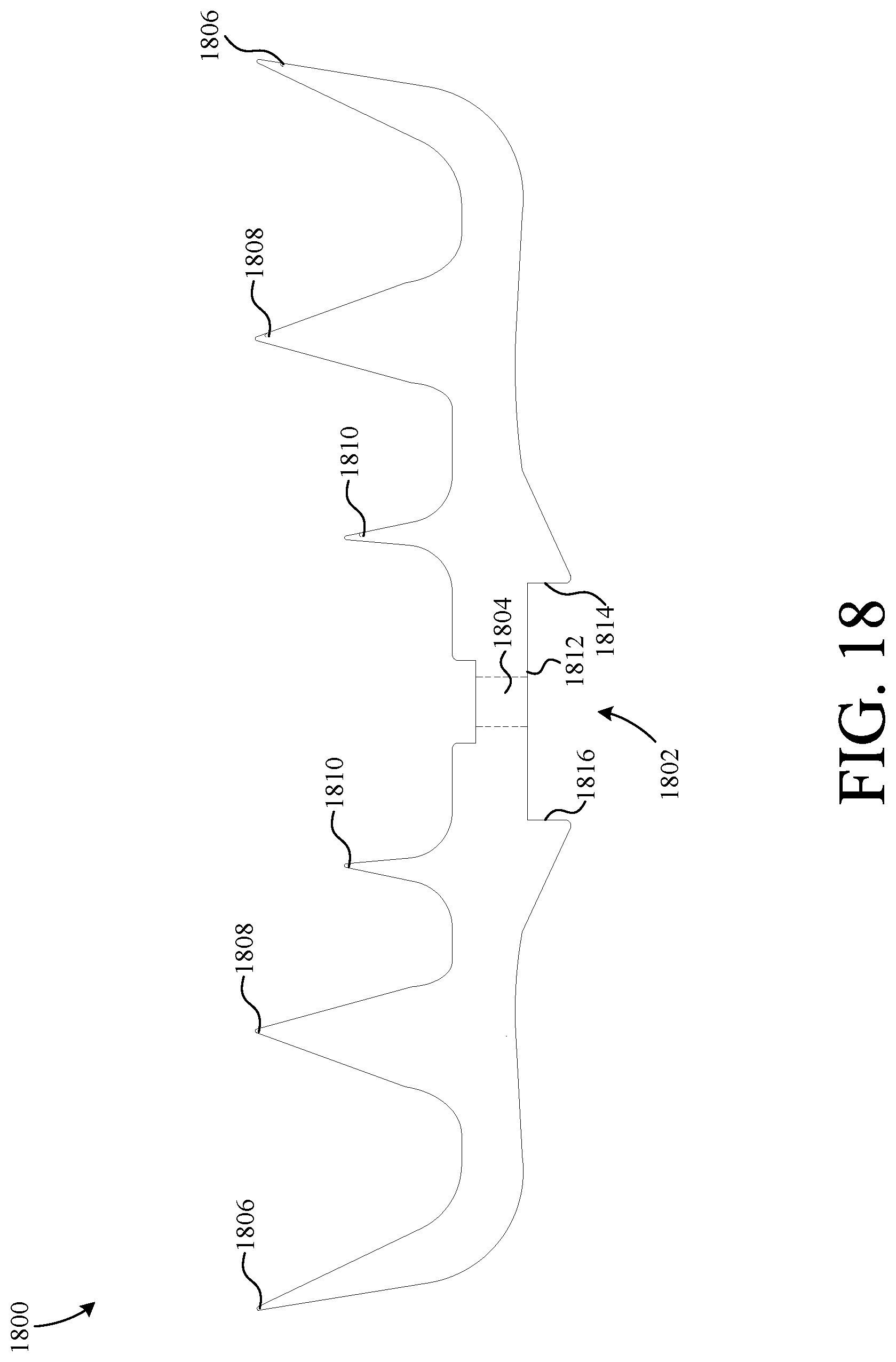 Patent US12460478 Figure 19 – Climbing stick with wrap-around step and tree engaging structure