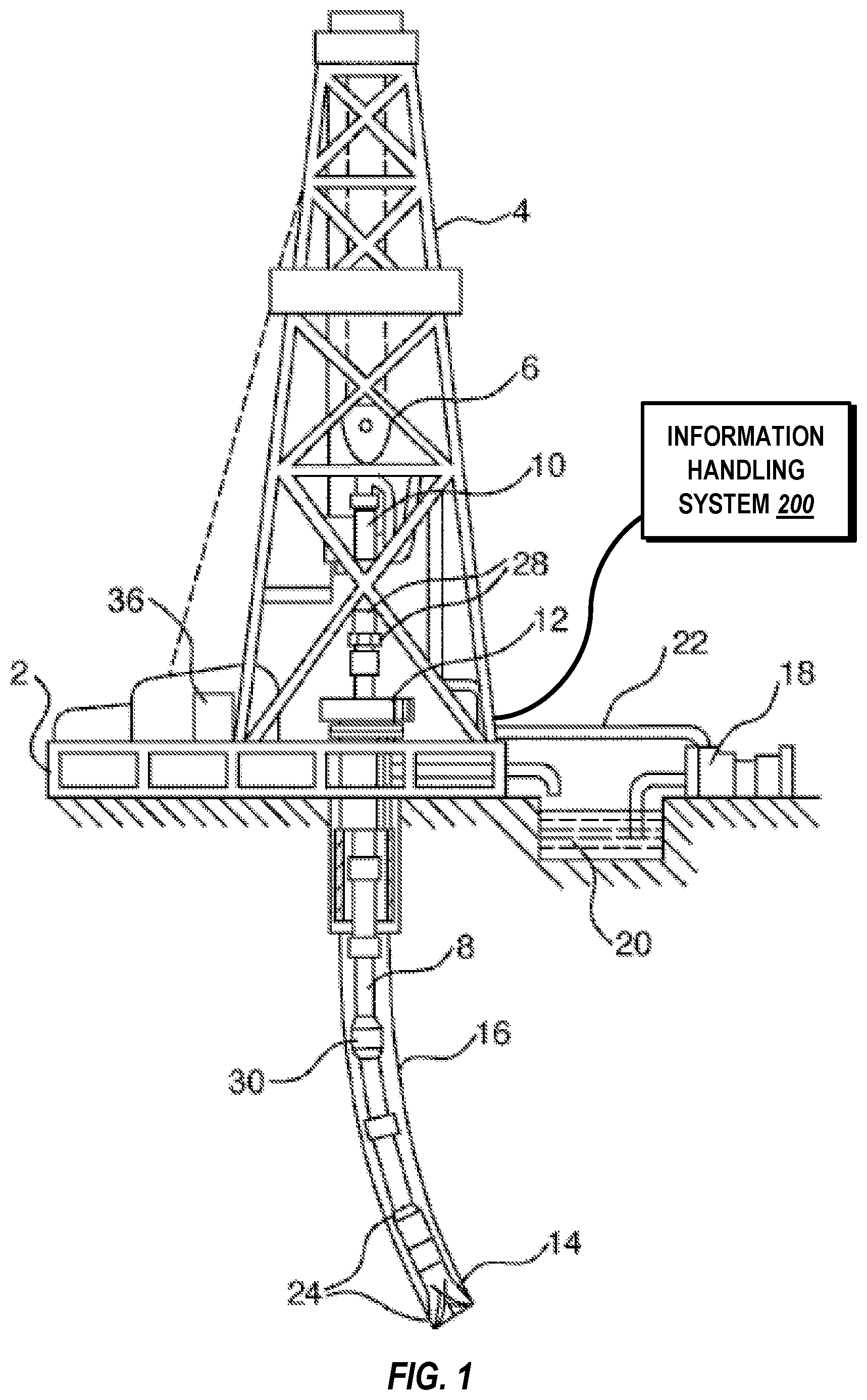 Patent US12460482 — Absolute linear position for downhole tool using rotary potentiometer — Figure 1