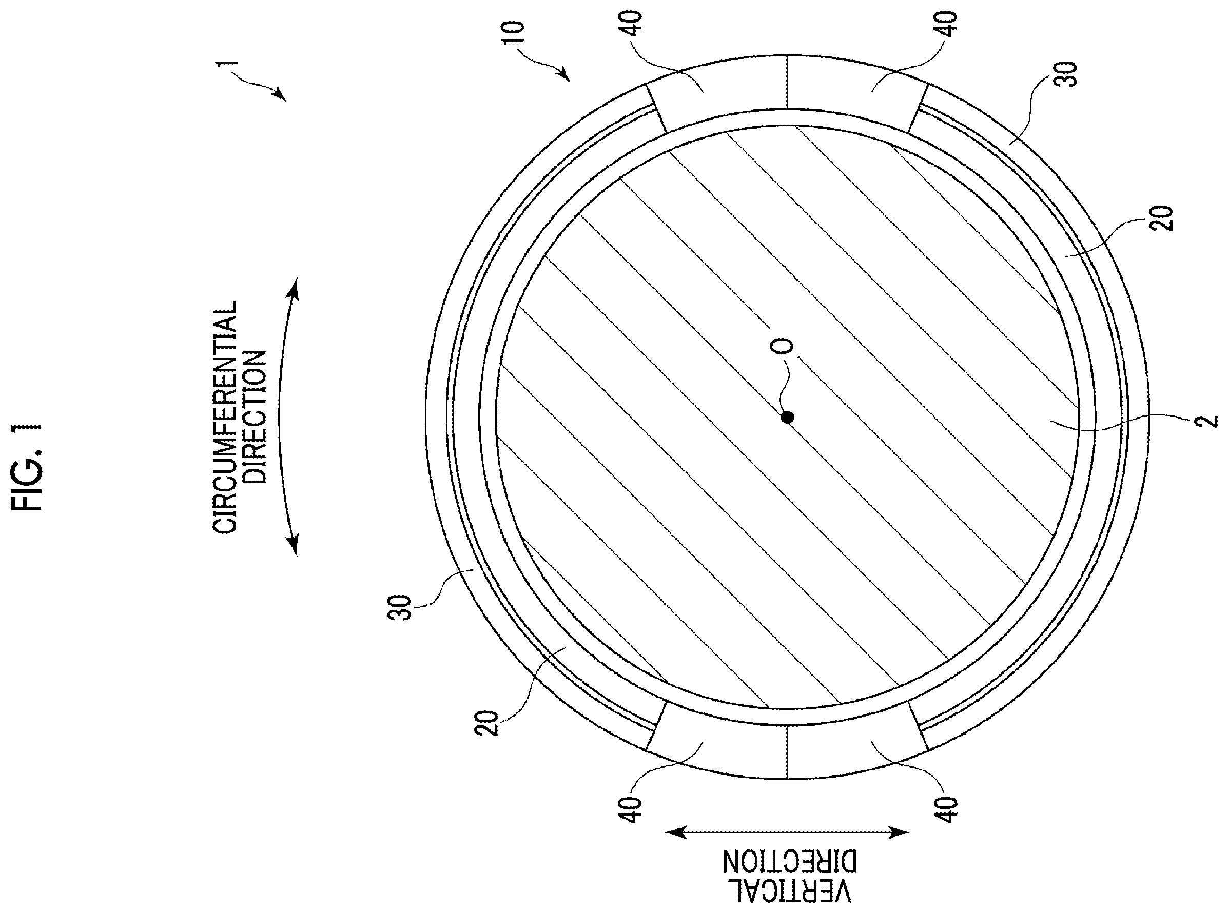 Patent US12460553 — Sealing device and rotating machine — Figure 1