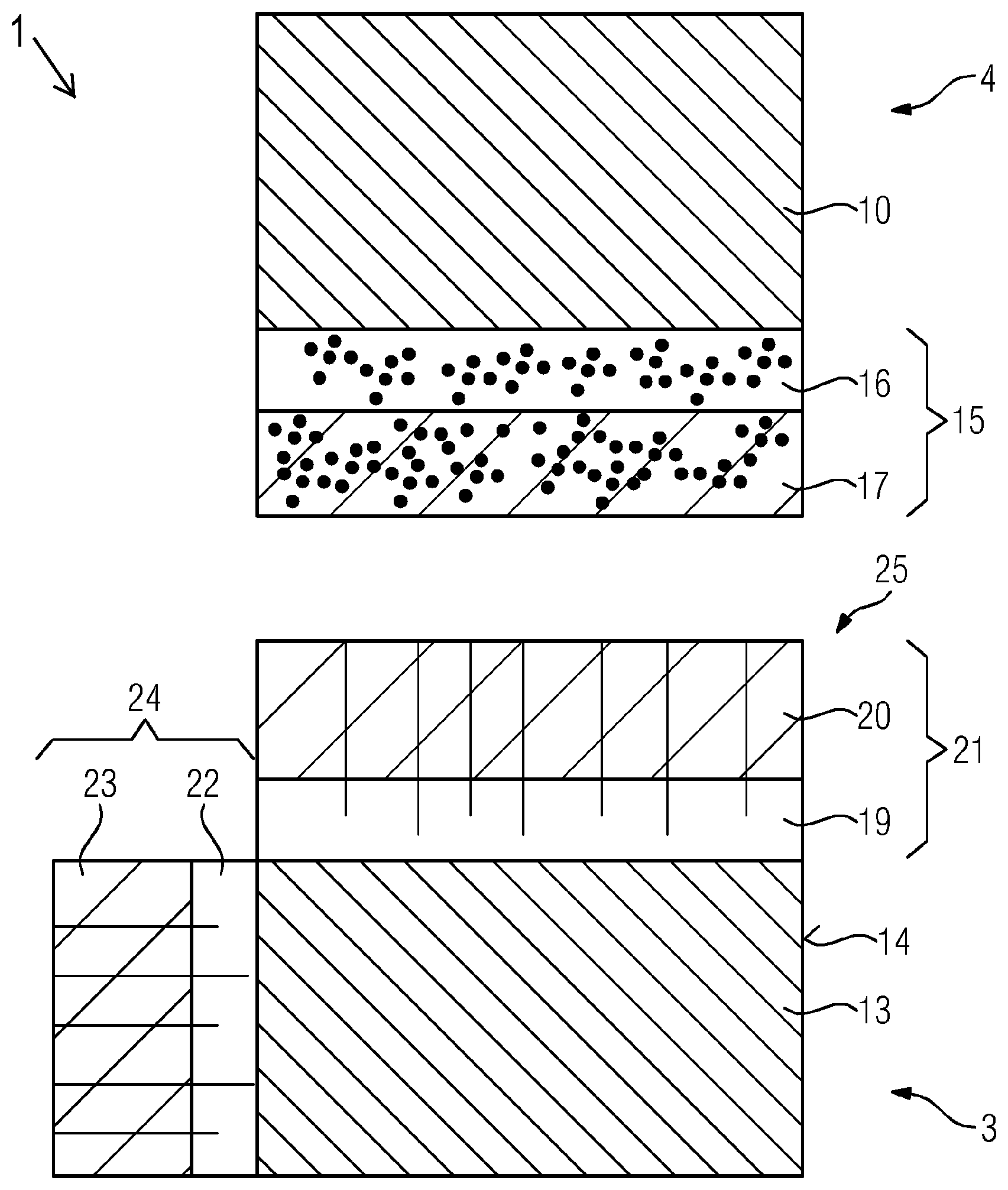 Patent US12460554 — Fully stabilized zirconia in a seal system — Figure 1