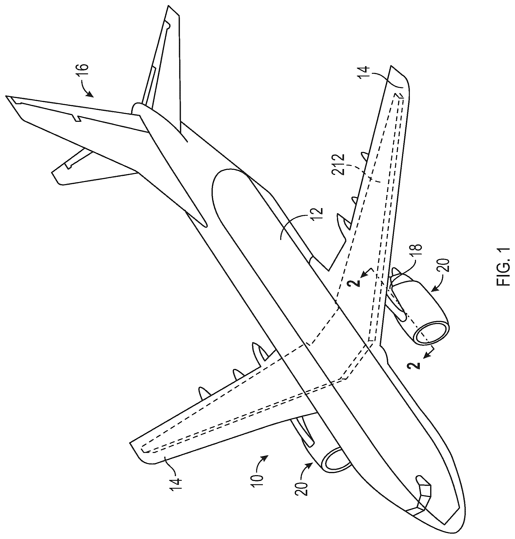 Patent US12460573 — Combustor size rating for a gas turbine engine using hydrogen fuel — Figure 1