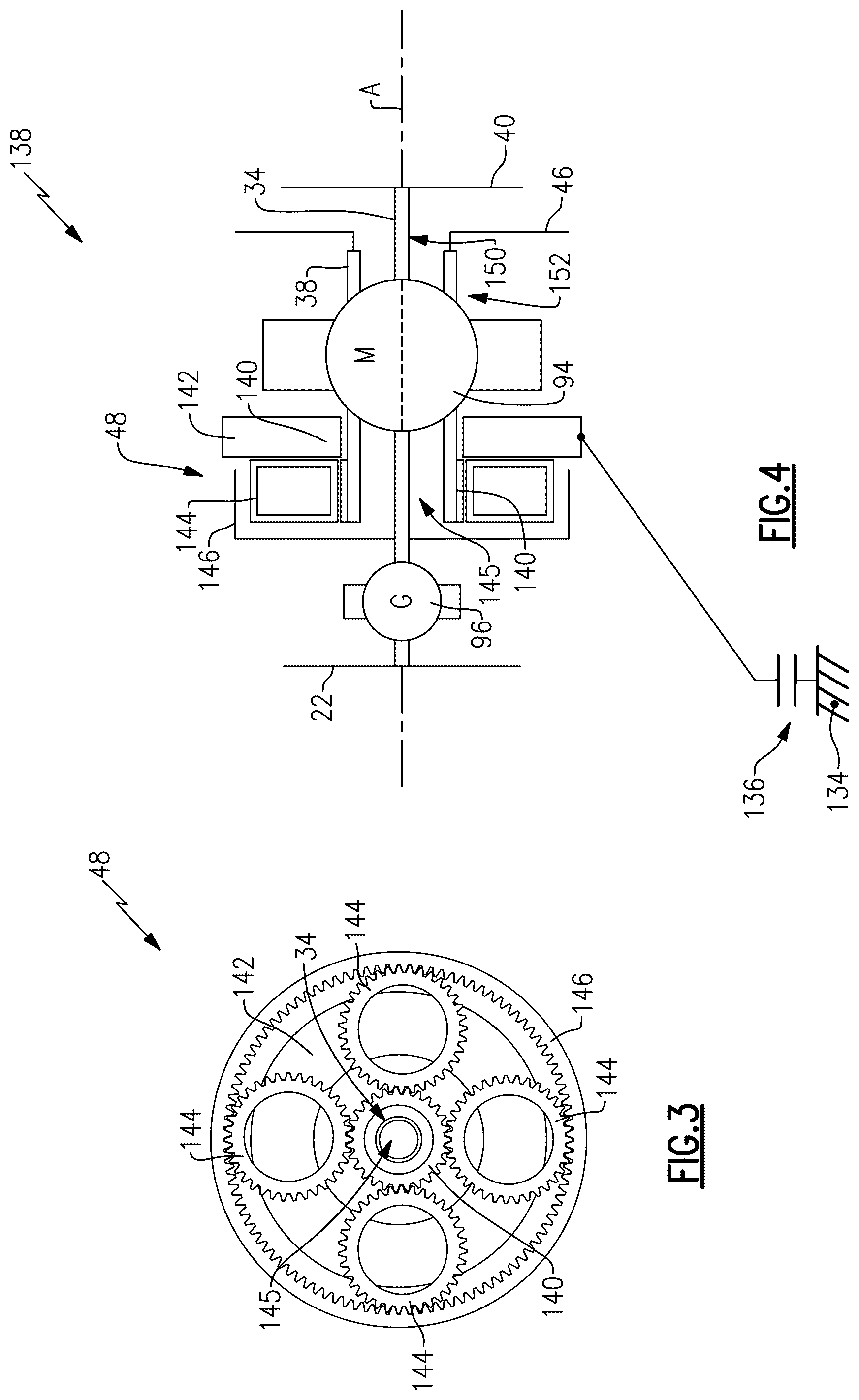 Patent US12460583 Figure 3 – Integrated electro-aero-thermal turbine engine