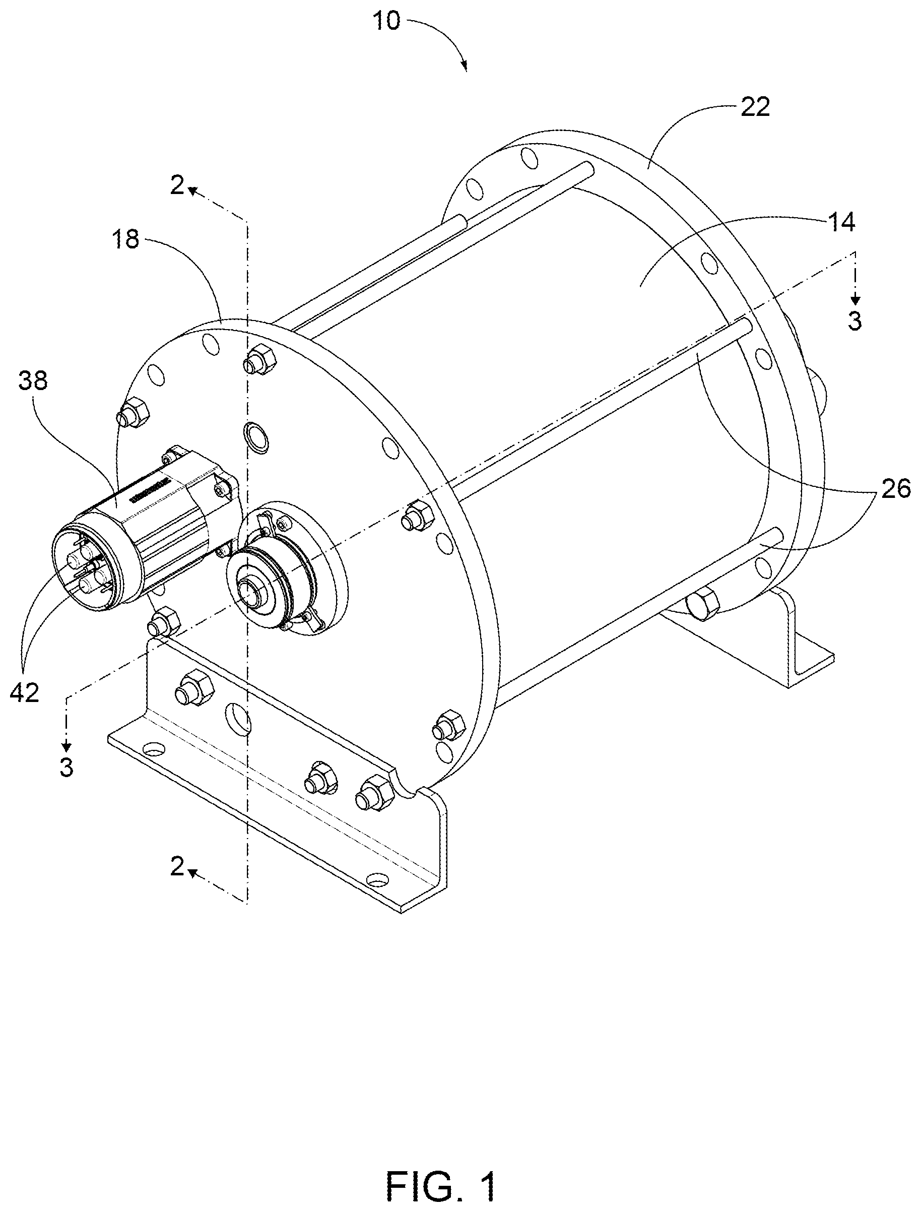 Patent US12460623 Figure 1 – Integrated electro-hydraulic unit