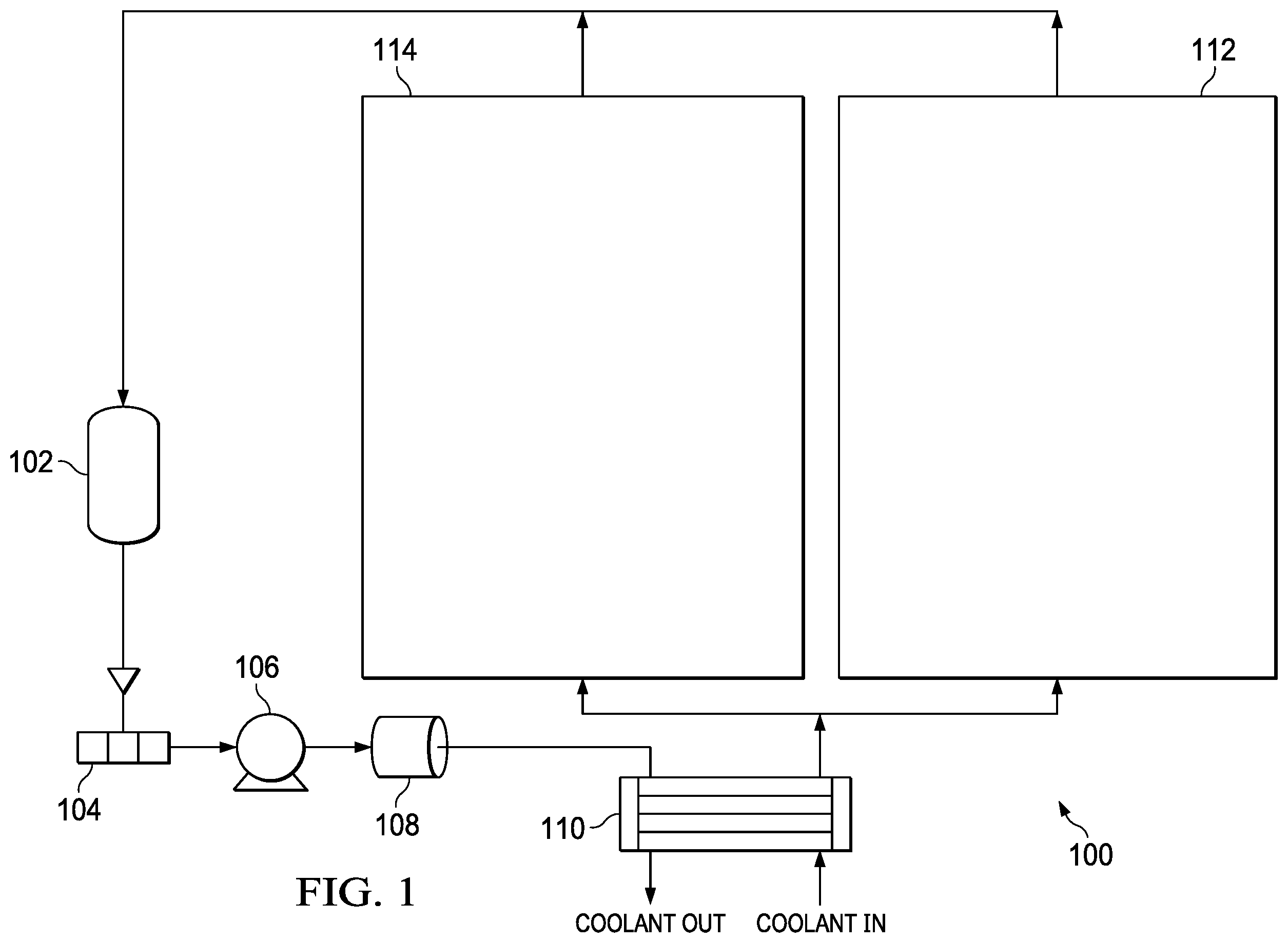 Patent US12460635 — Electric pump system and method with hollow shaft and temperature sensor — Figure 1