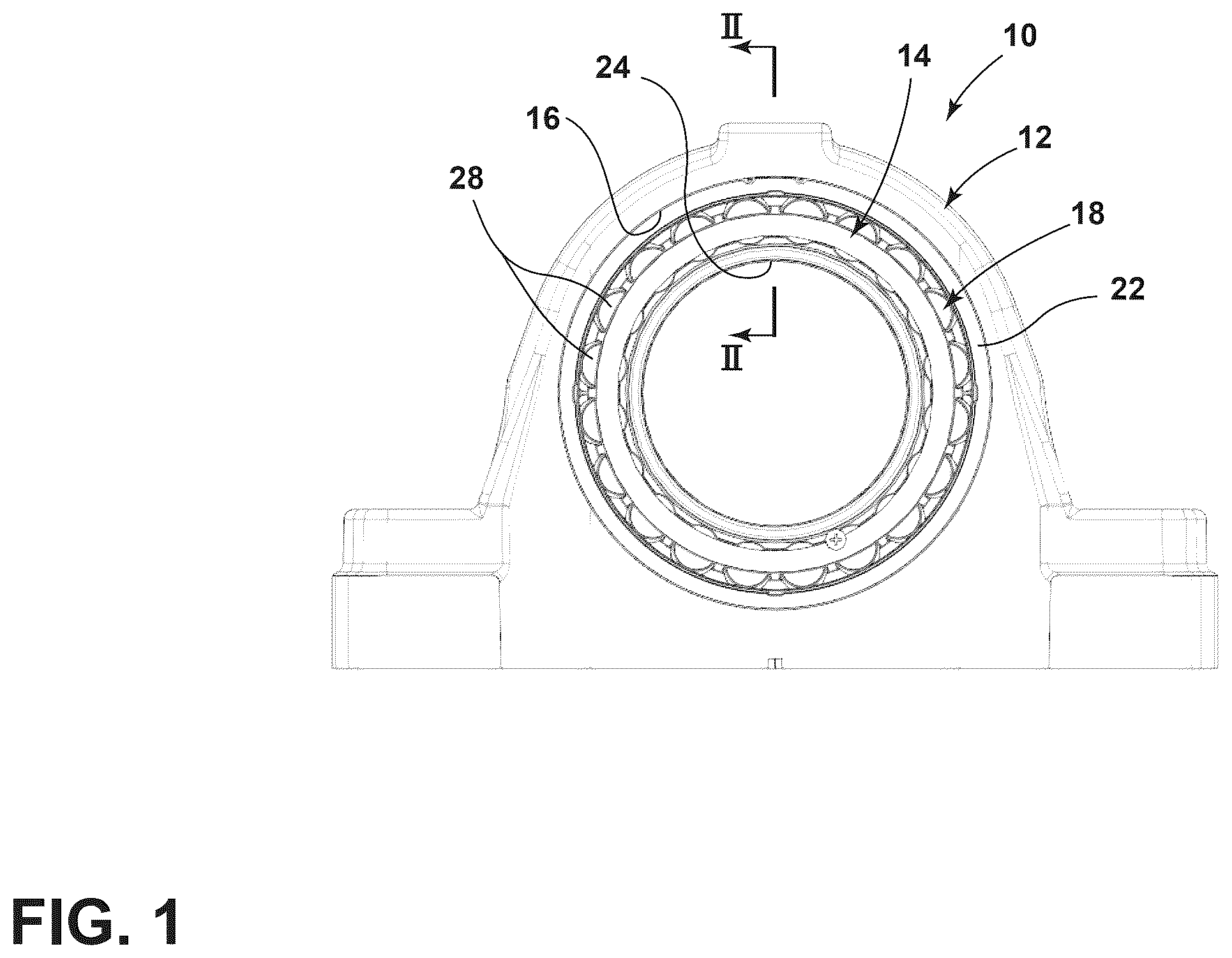 Patent US12460671 — Bearing assembly — Figure 1