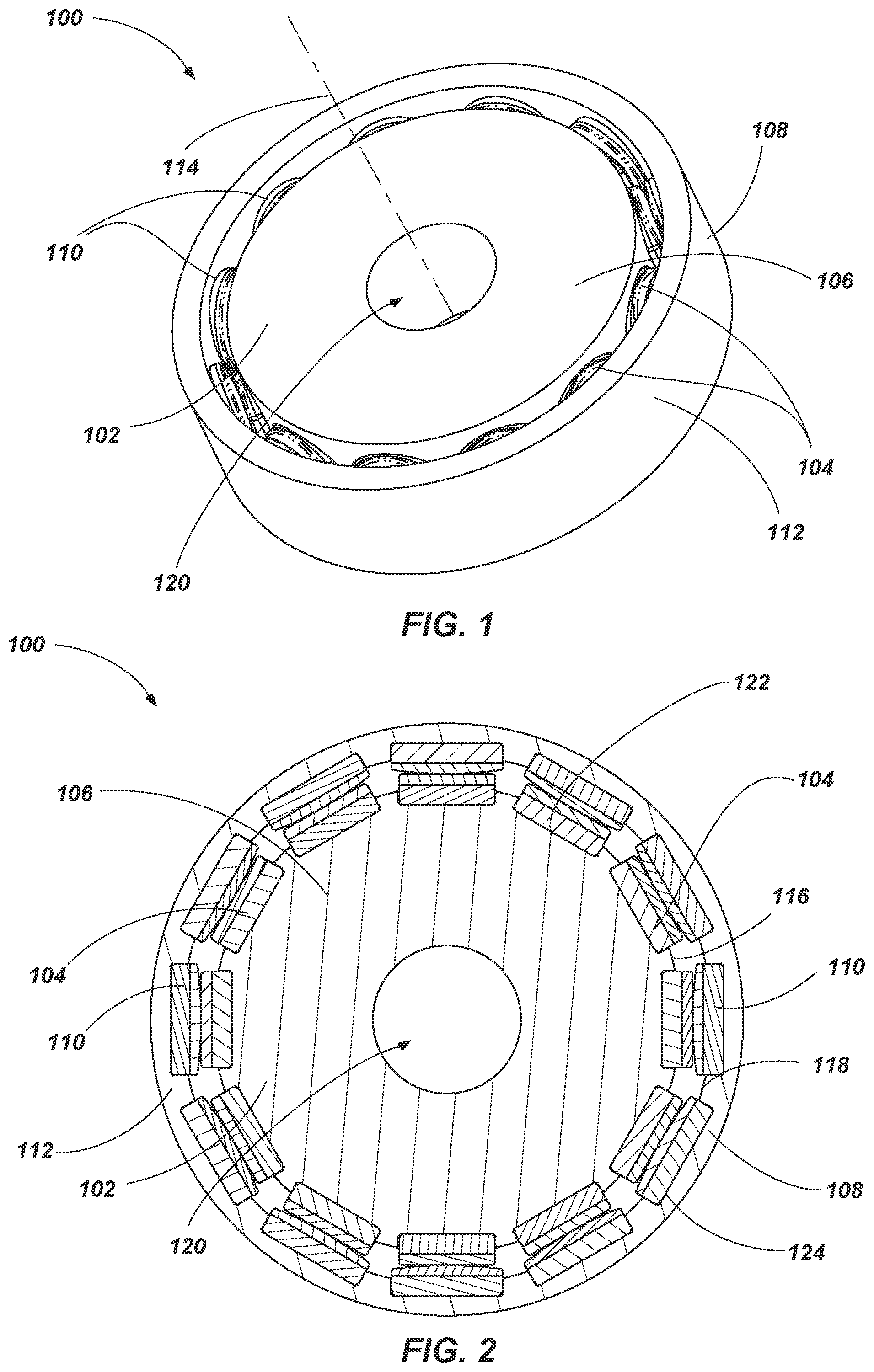 Patent US12460673 Figure 1 – Force coupling assemblies and related systems and methods