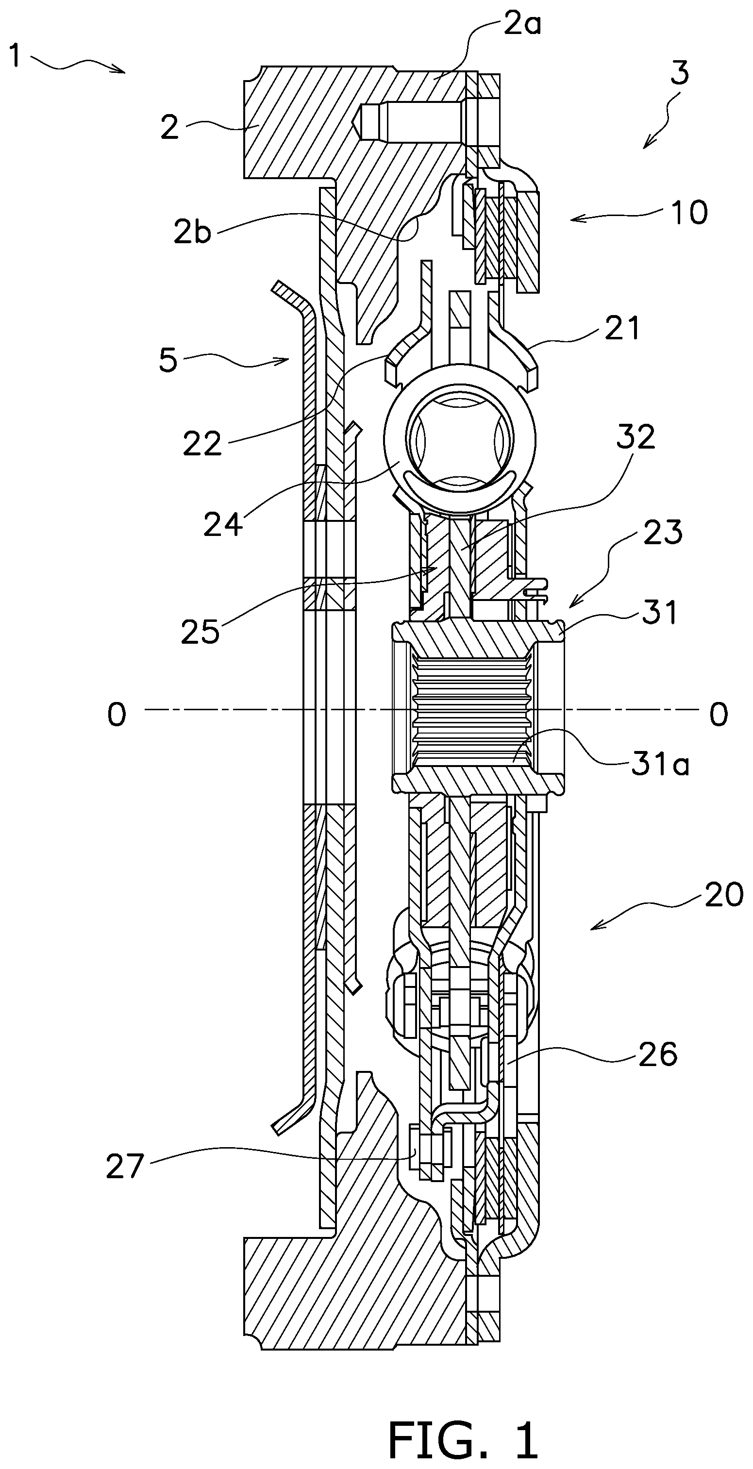 Patent US12460682 Figure 1 – Damper device