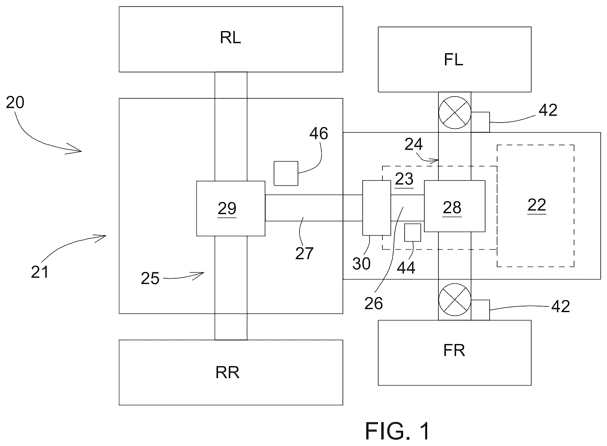 Patent US12460685 — Piston clutch — Figure 1