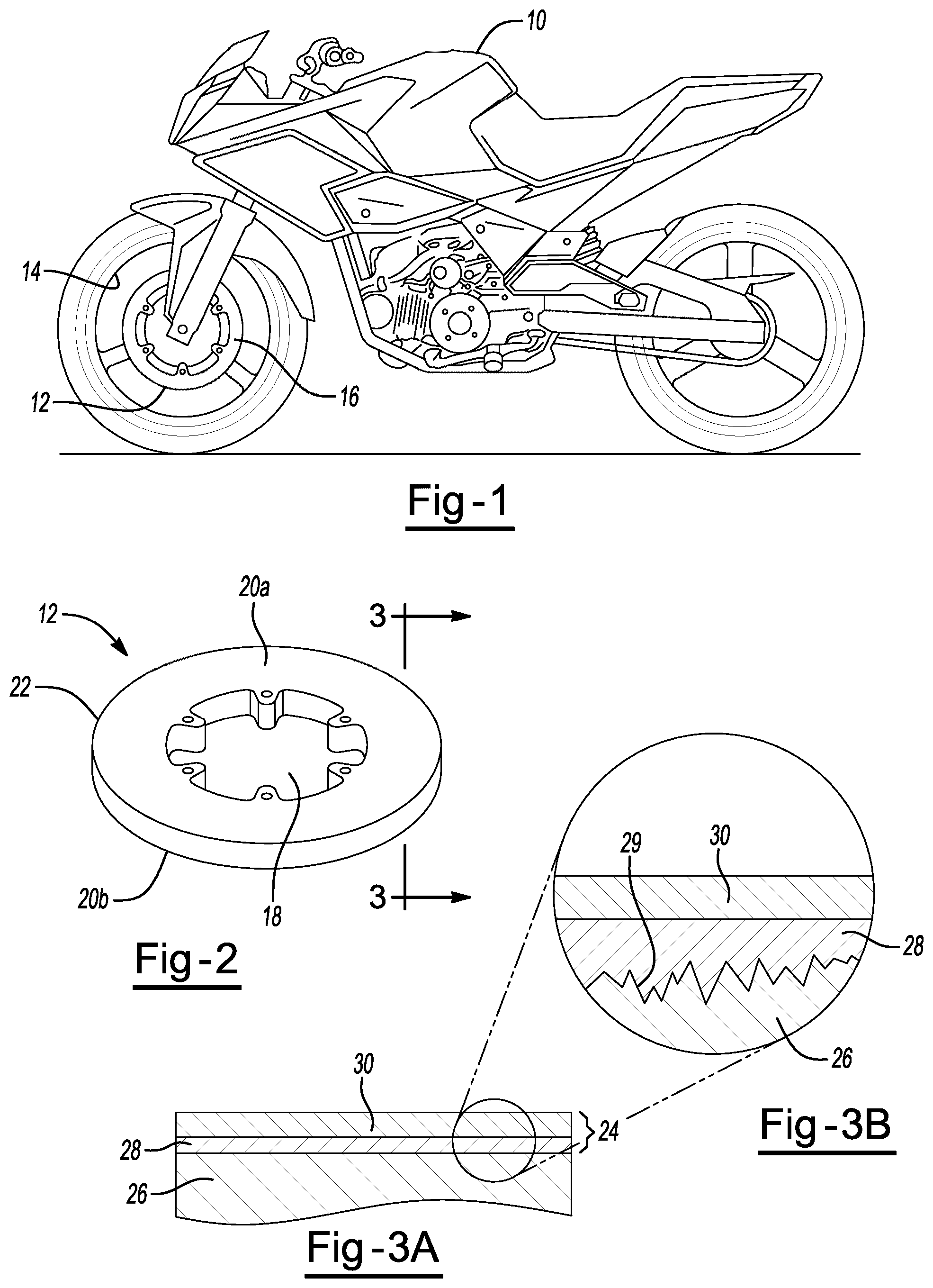 Patent US12460688 — Brake disk and method of making same — Figure 1
