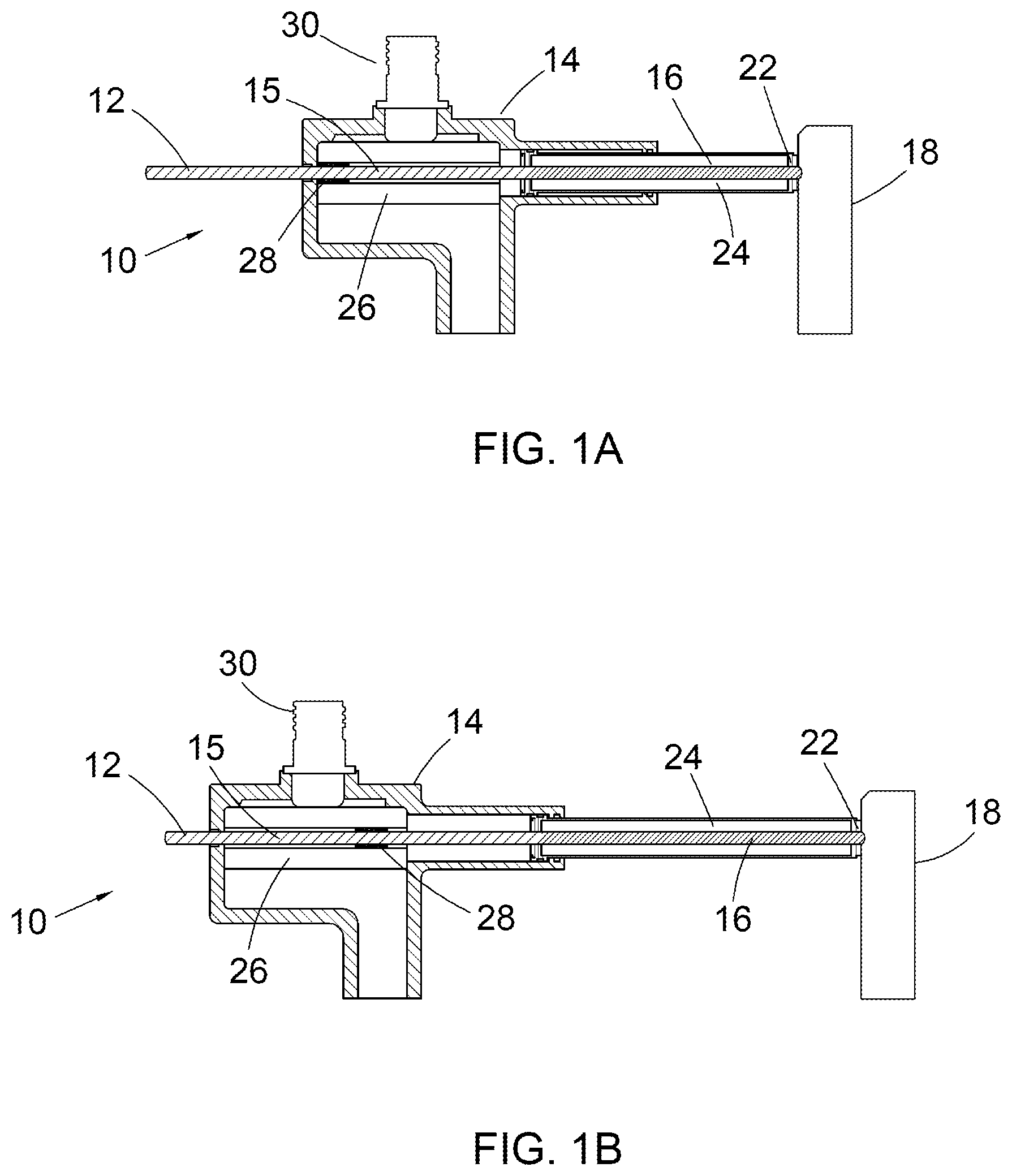 Patent US12460690 — Aircraft brake assembly sensing device — Figure 1