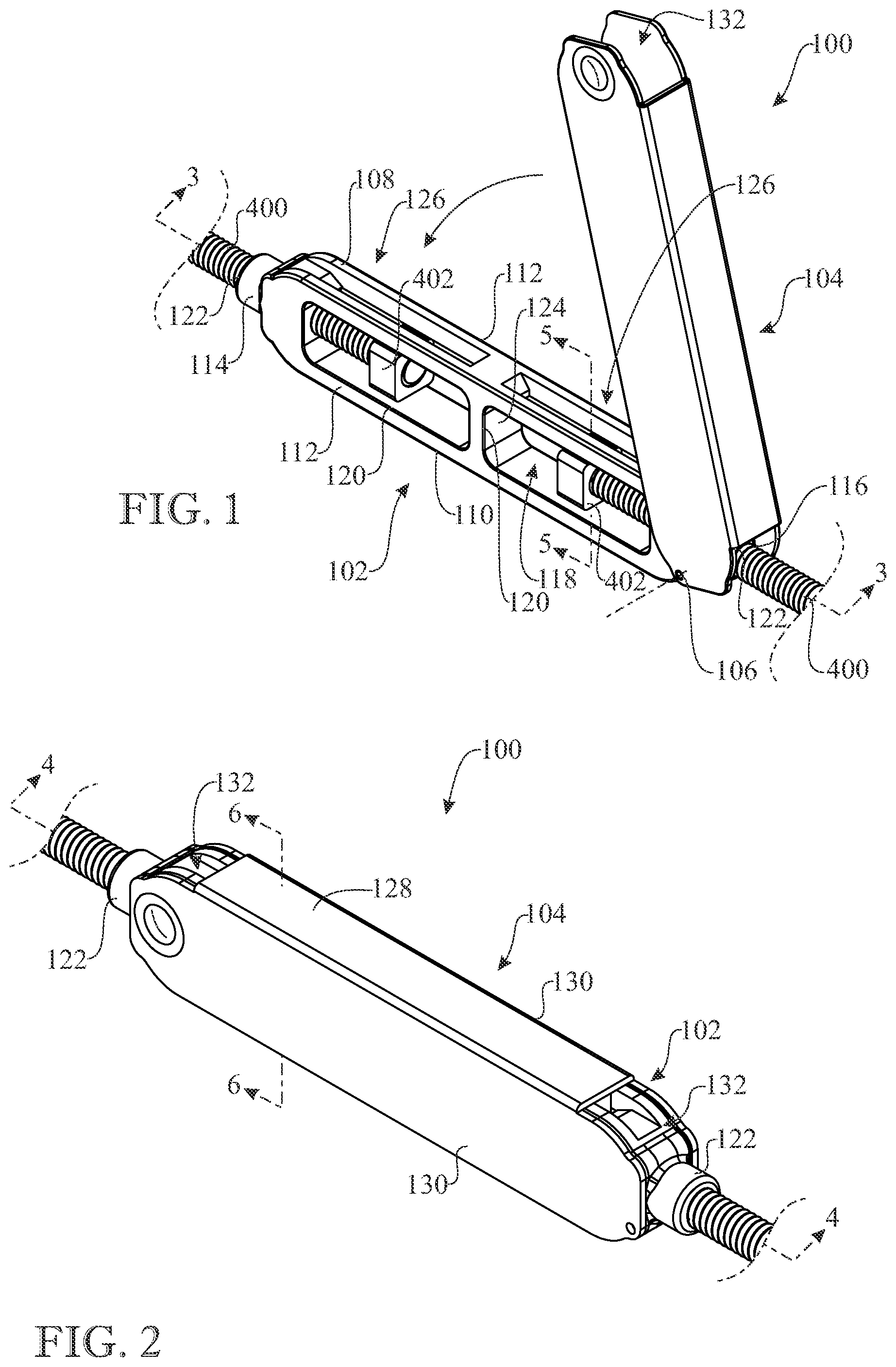 Patent US12460700 — Locking turnbuckle — Figure 1