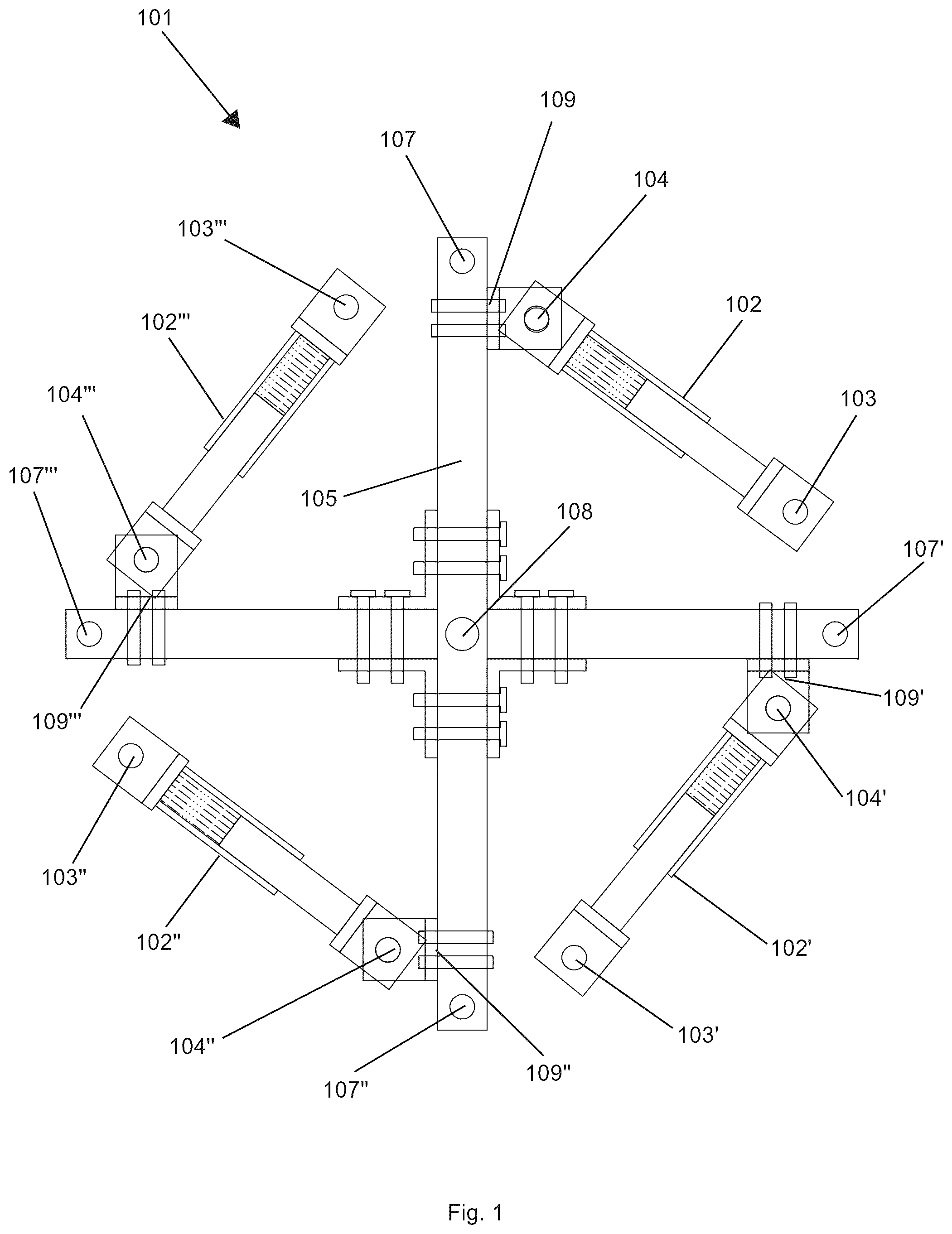 Patent US12460705 — Multi-directional radial clutch to store potential energy — Figure 1