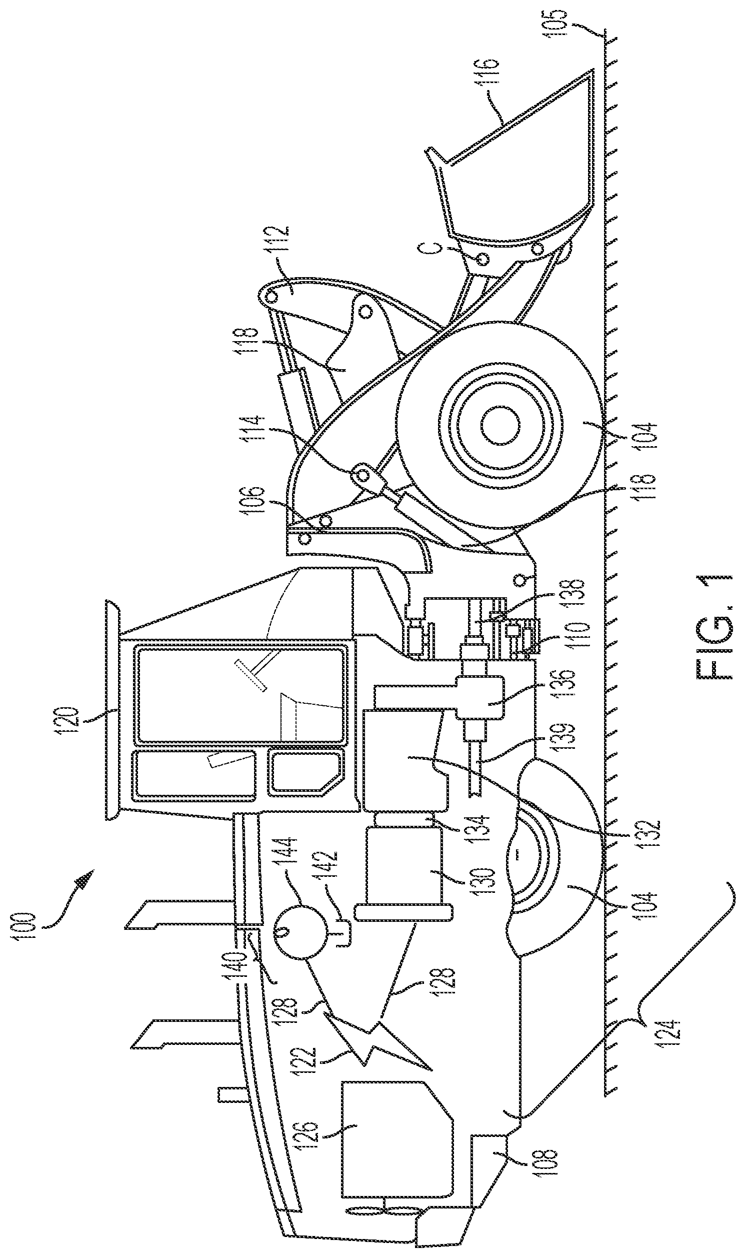 Patent US12460715 Figure 1 – Lubrication system for a traction powertrain