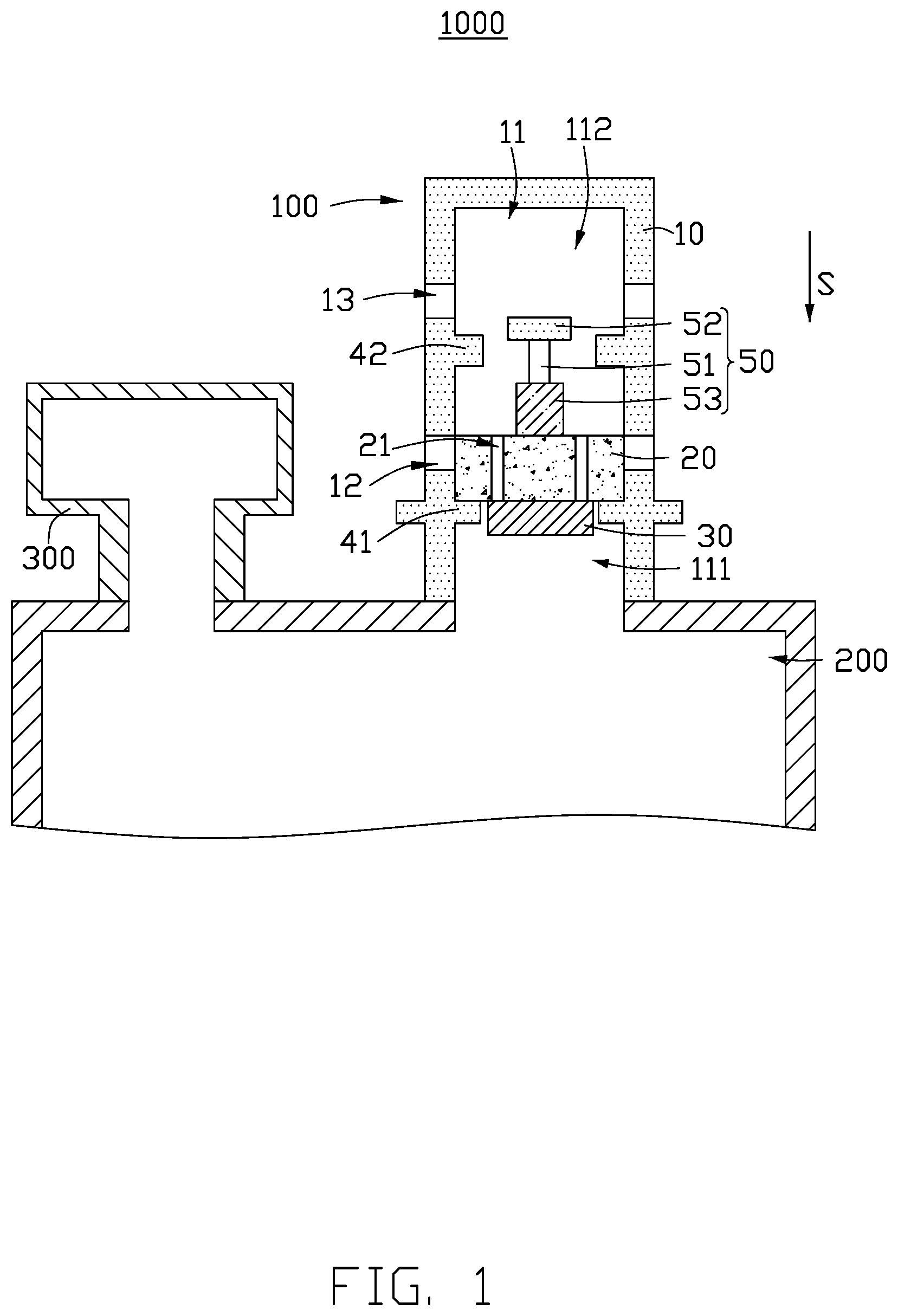 Patent US12460734 — Pressure protection device and immersion cooling device — Figure 1