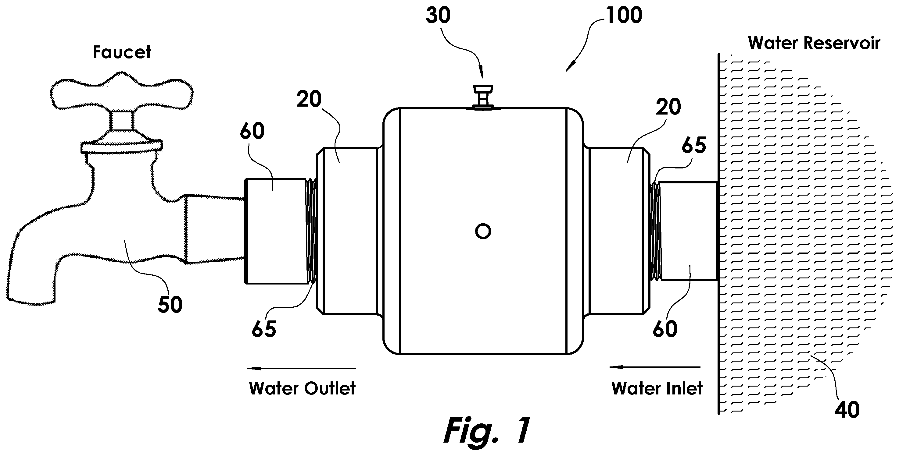 Patent US12460740 — Blocking valve — Figure 1