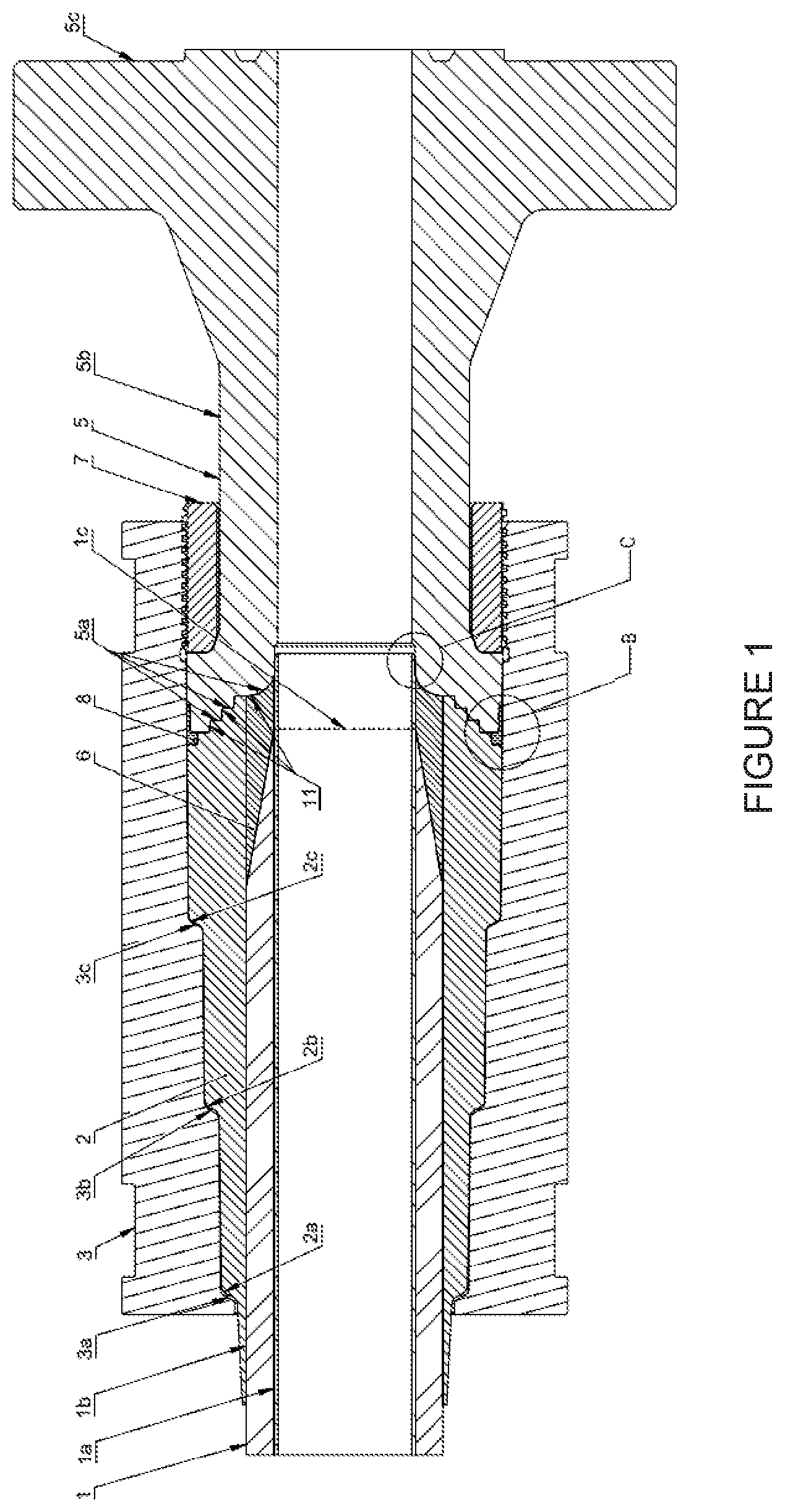 Patent US12460751 — Composite pipe end-fitting — Figure 1