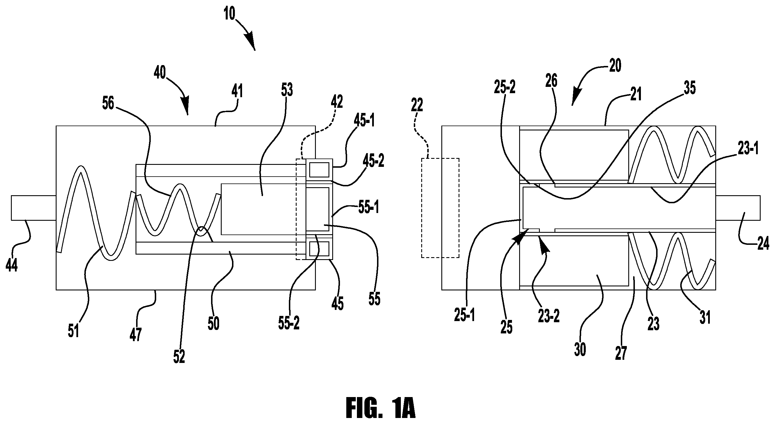 Patent US12460759 Figure 1 – Aseptic coupling system with seal isolating connectors