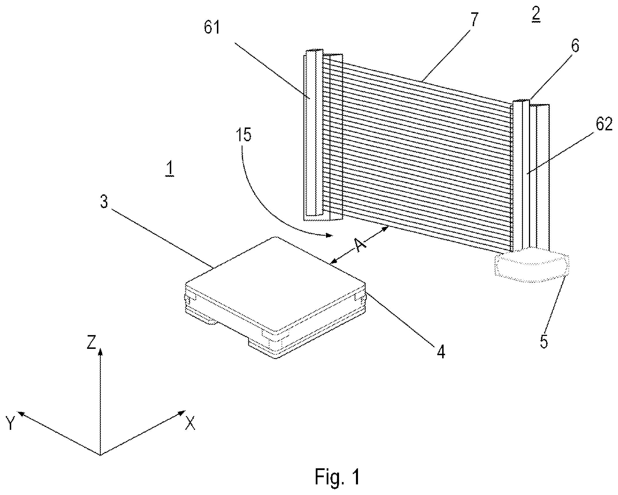 Patent US12460770 — Method for operating a technical installation, and technical installation — Figure 1