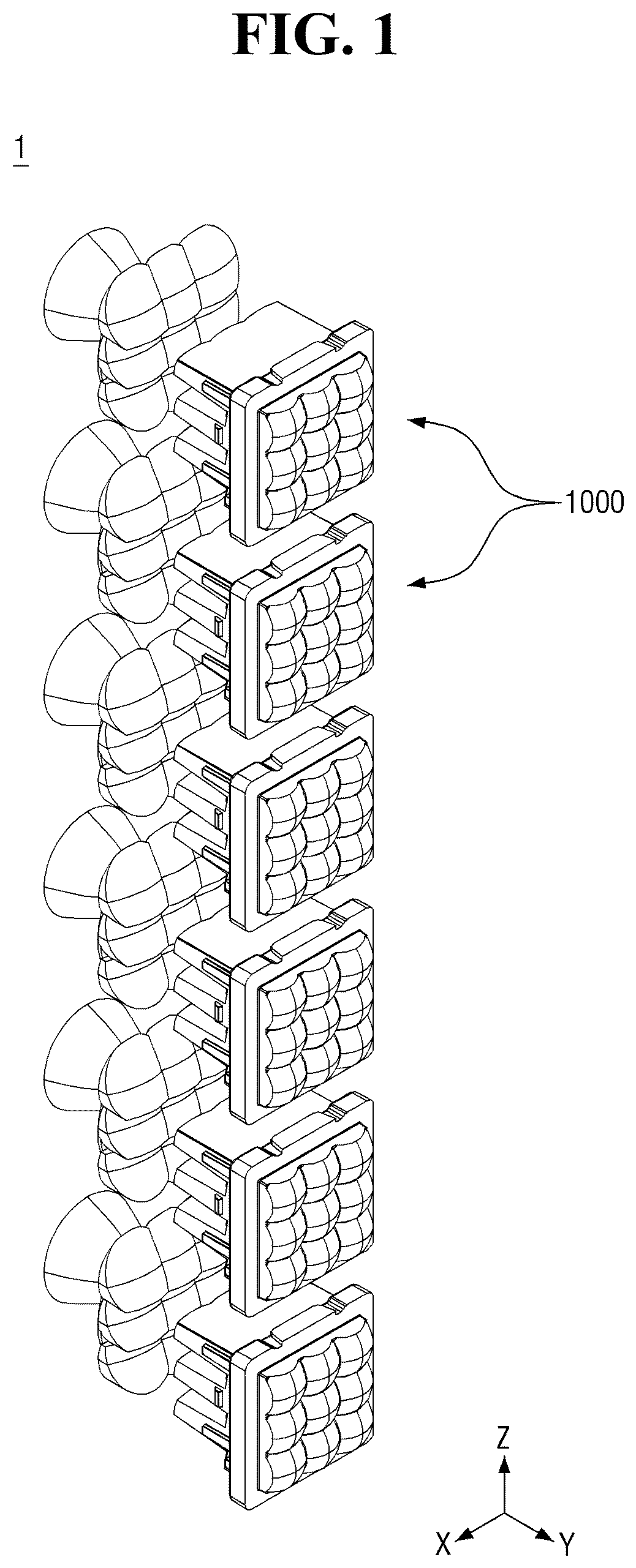 Patent US12460784 — Vehicle lamp — Figure 1
