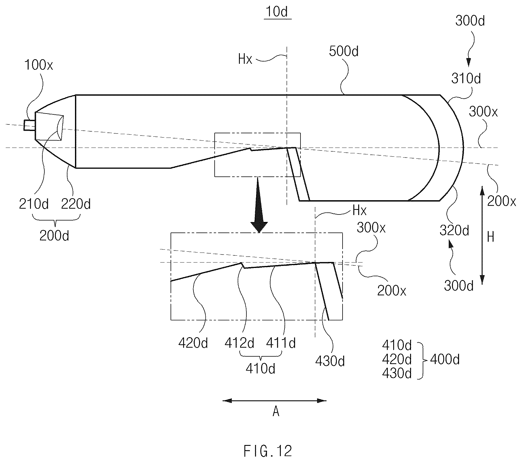 Patent US12460785 Figure 12 – Lamp