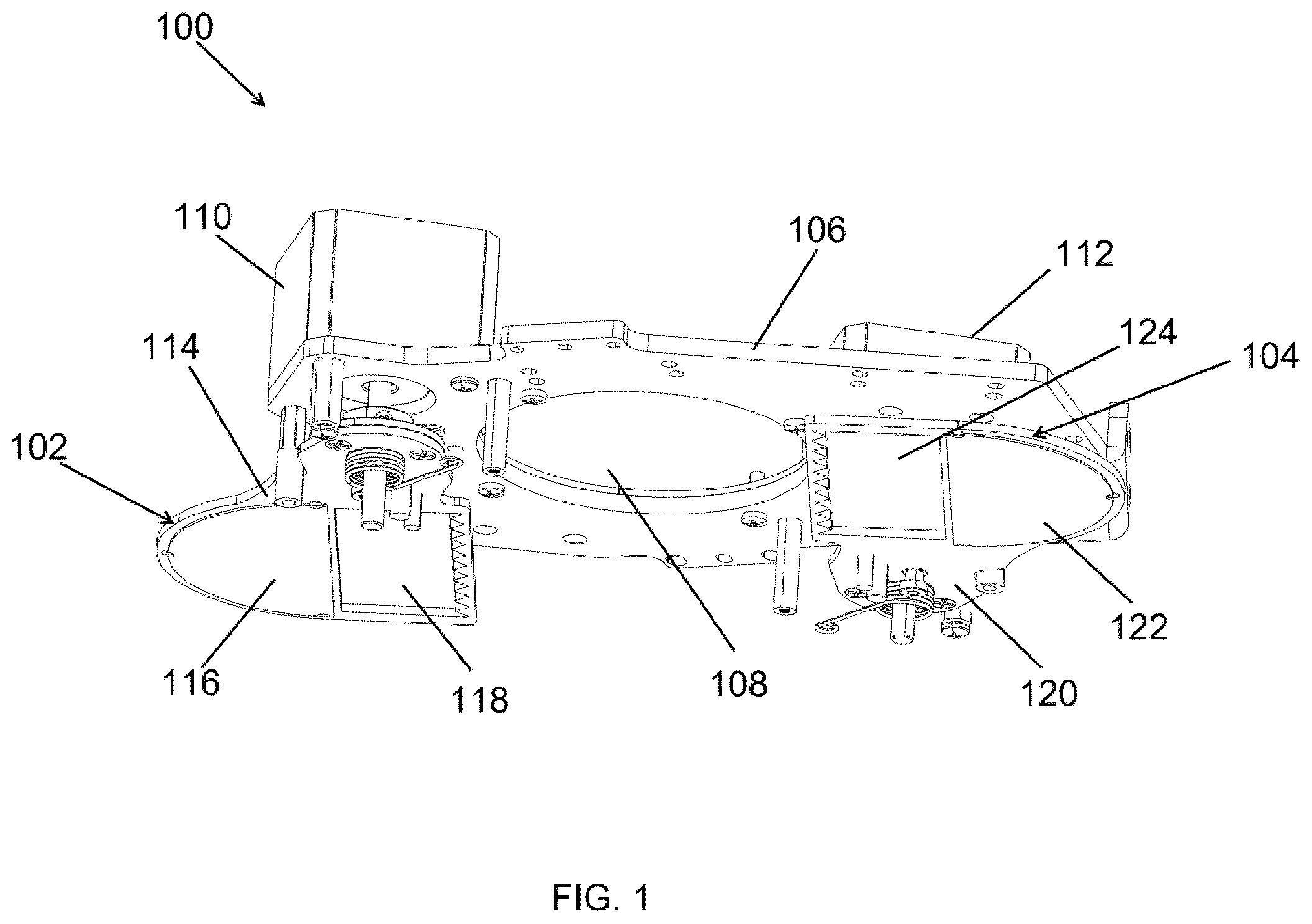 Patent US12460793 — Variable frost systems for a lighting device and lighting devices have the same — Figure 1